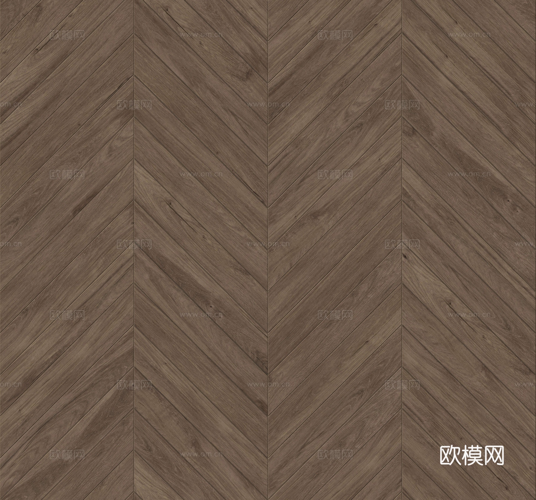 鱼骨纹齐缝原木色实木地板28