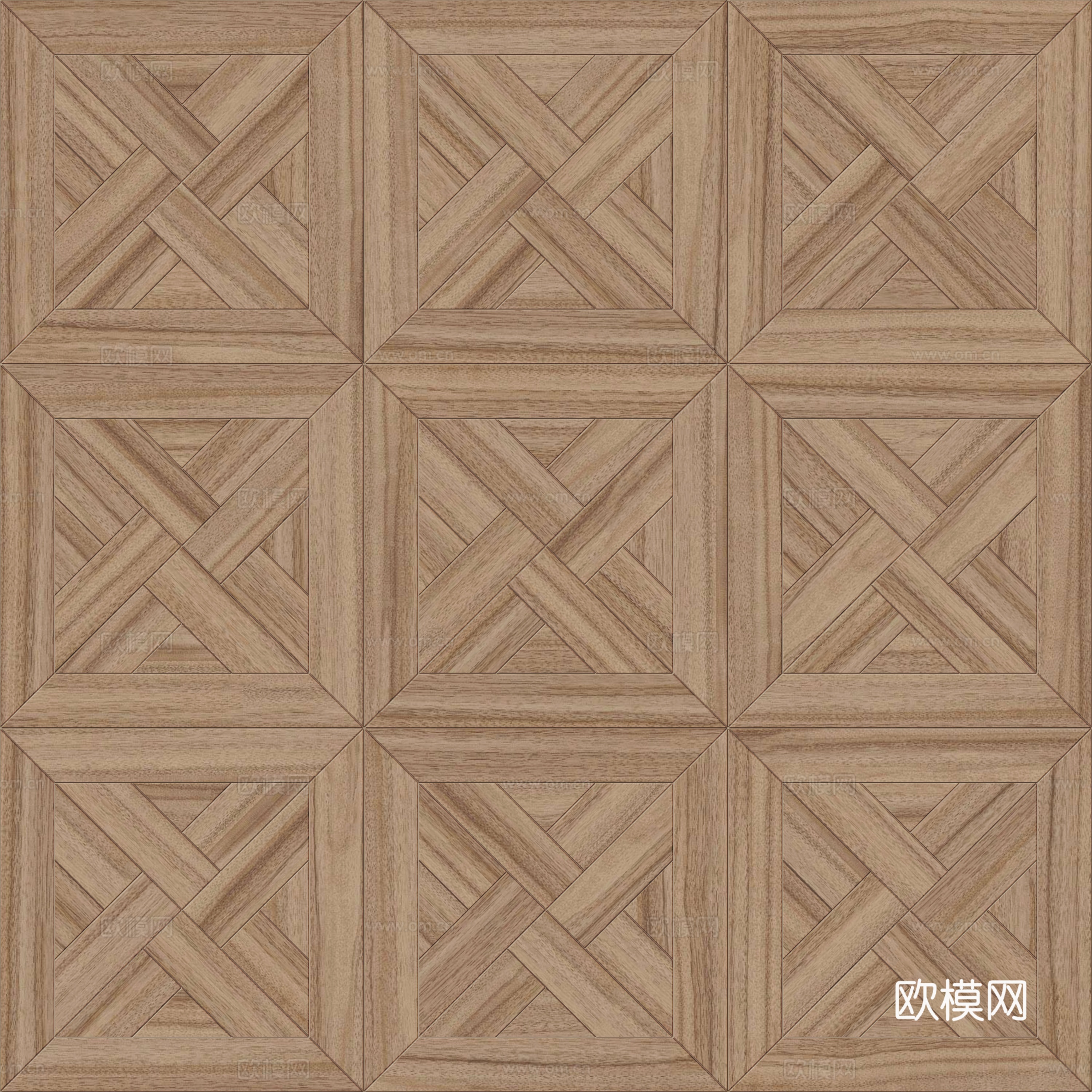 三角形风车拼花原木色实木地板17下载