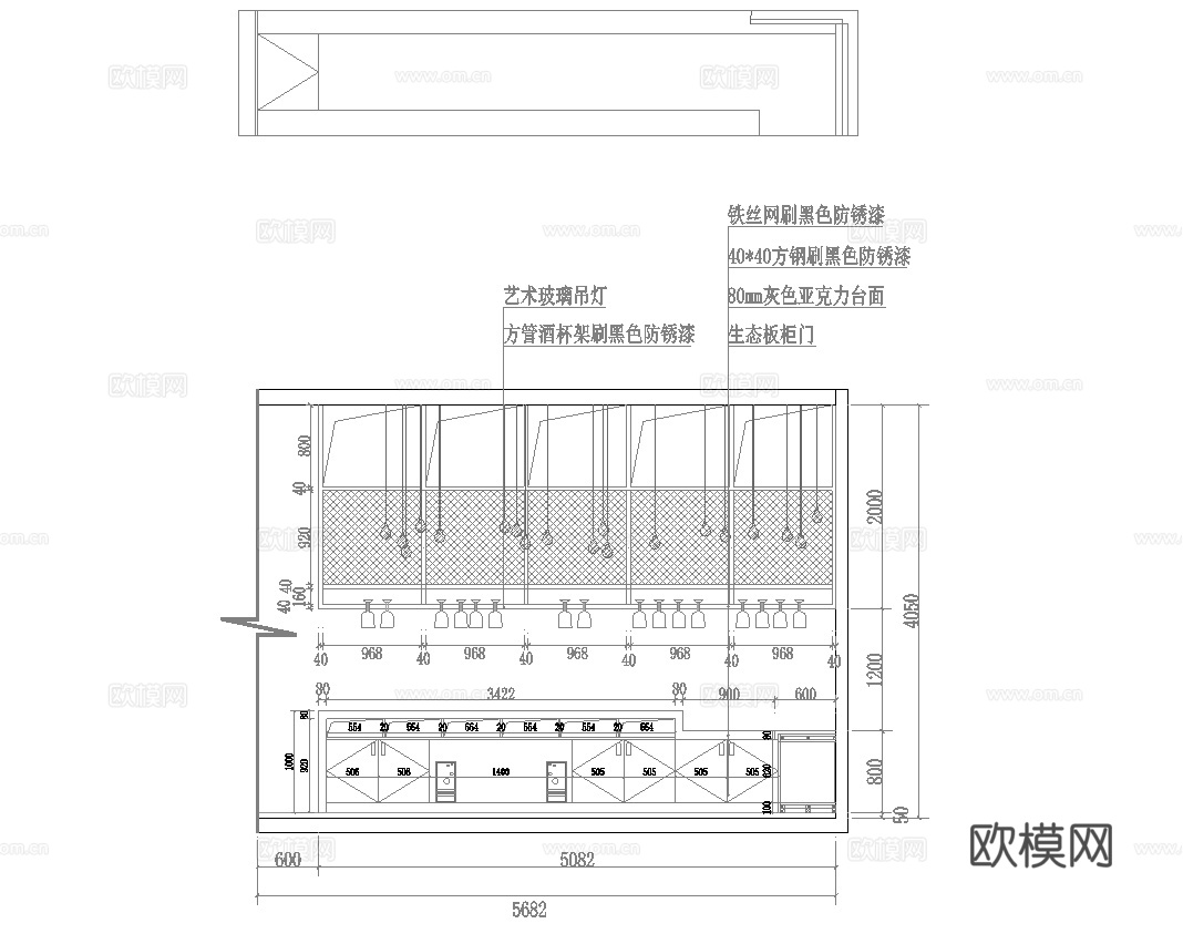 电竞网咖 最新全套施工图cad施工图