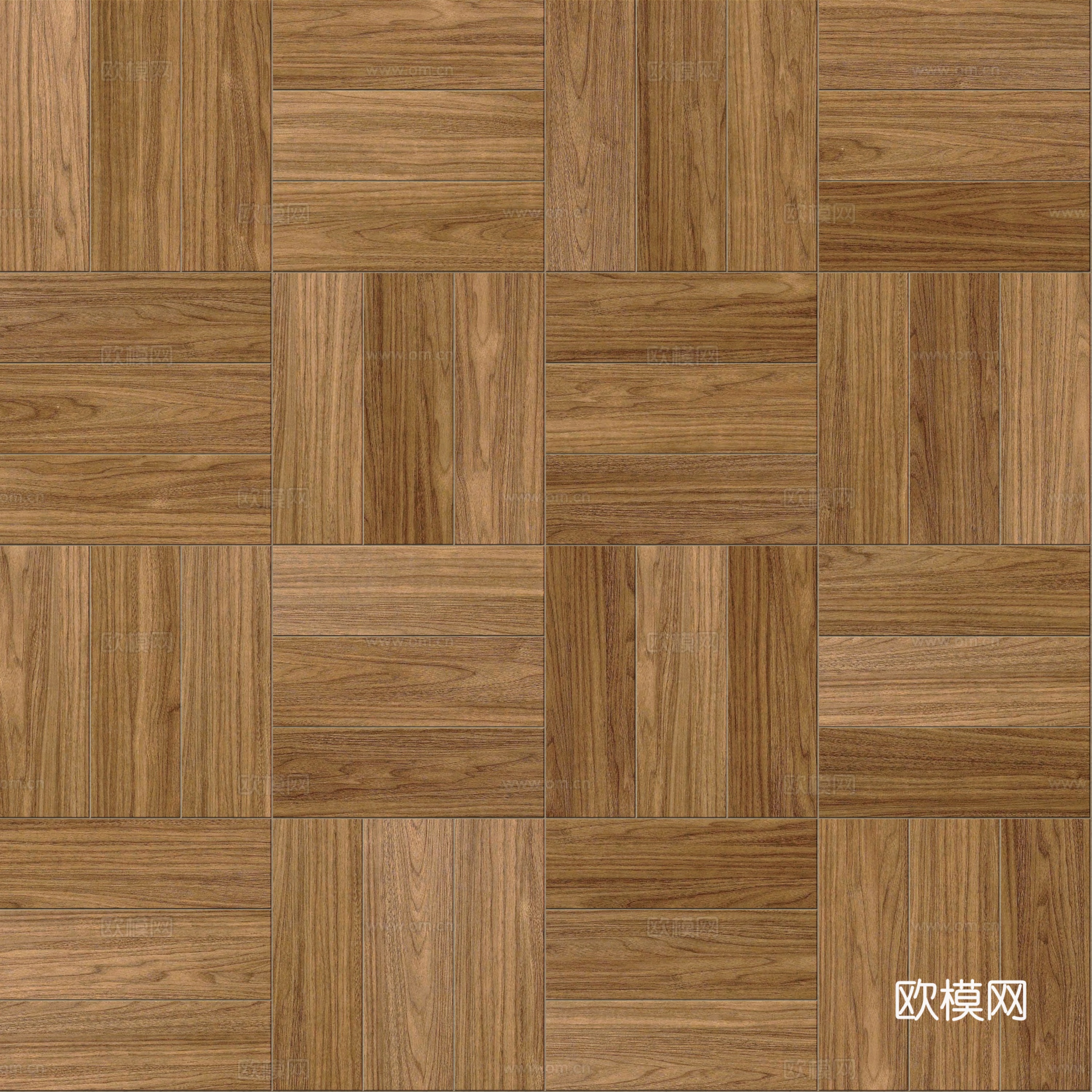 席纹拼花原木色实木地板1