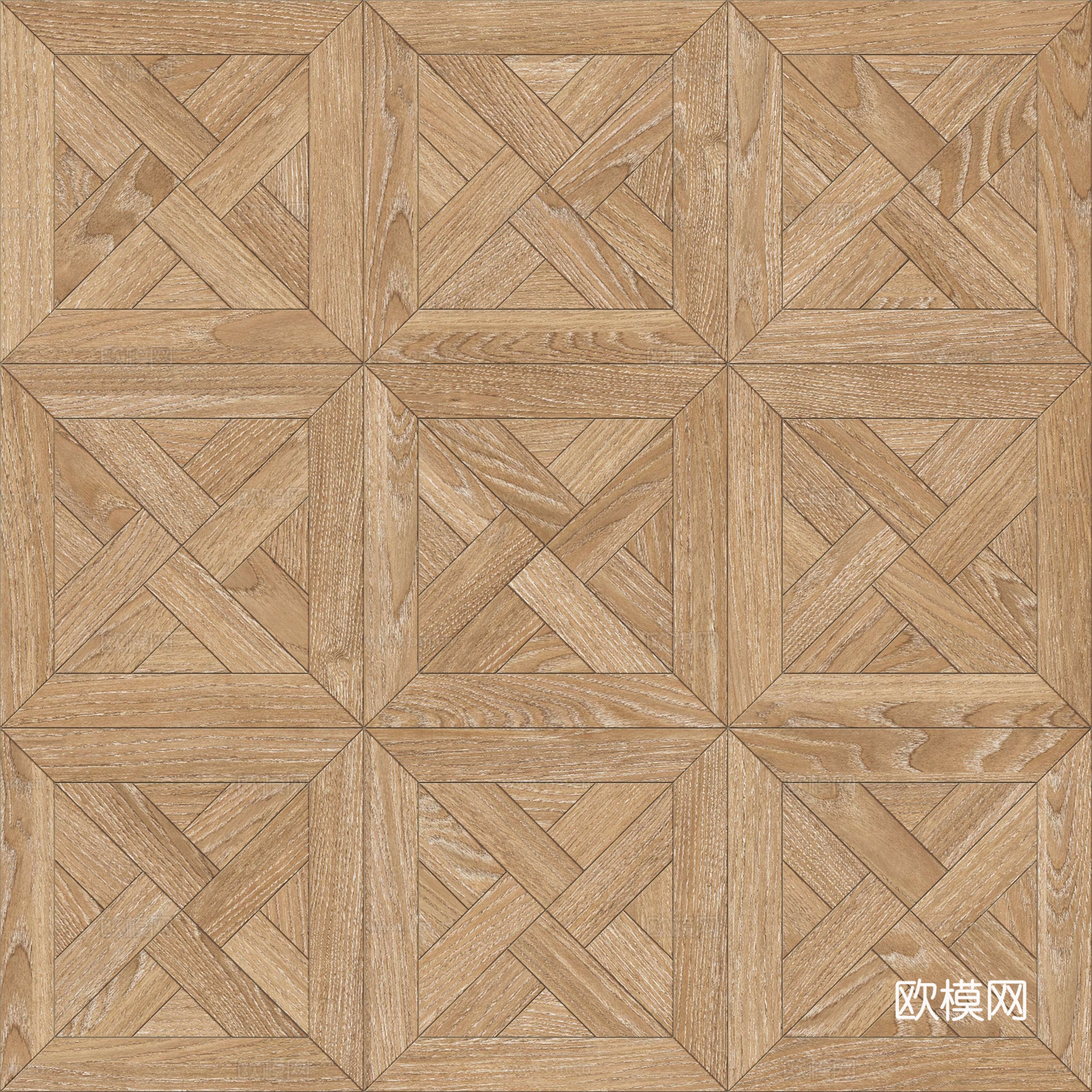 三角形风车拼花原木色实木地板5下载