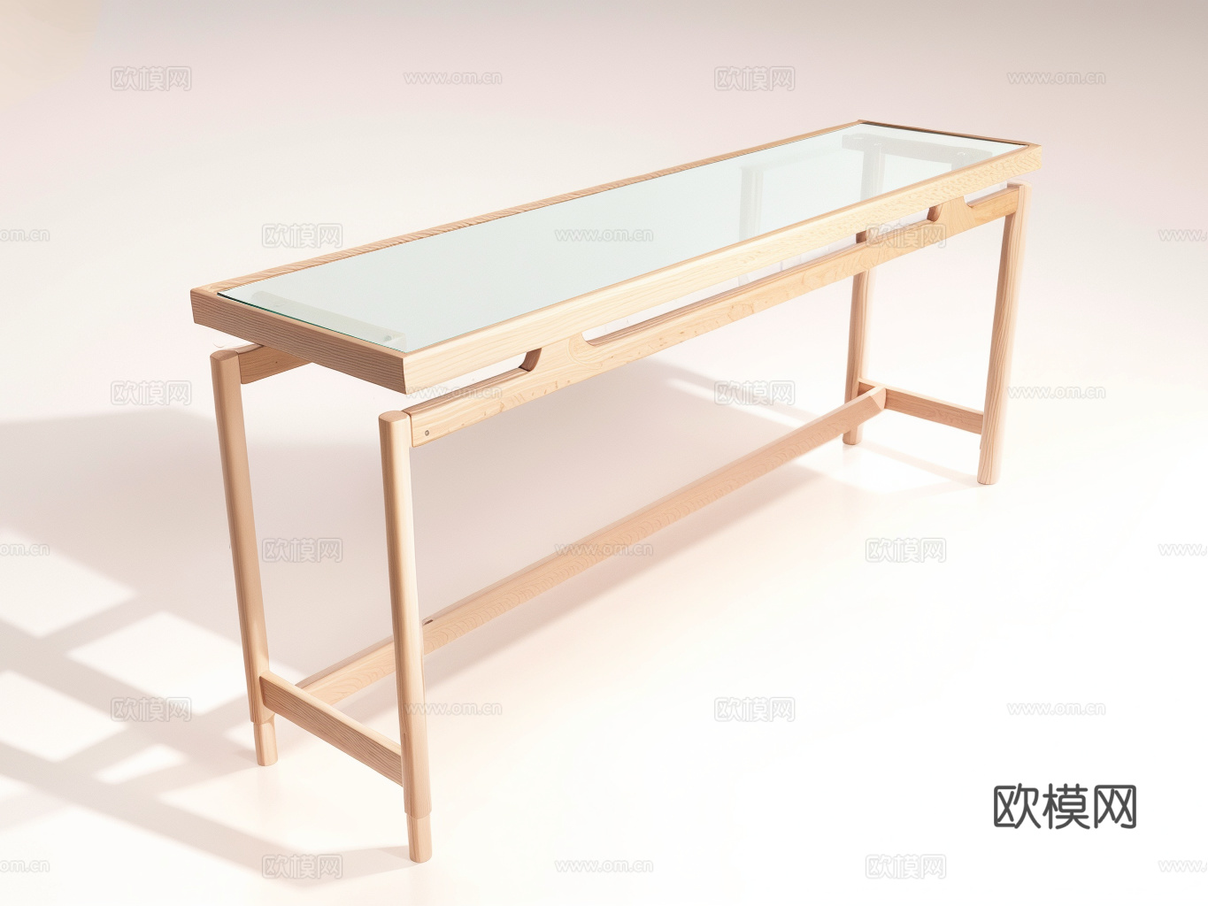 民宿风桌子su模型