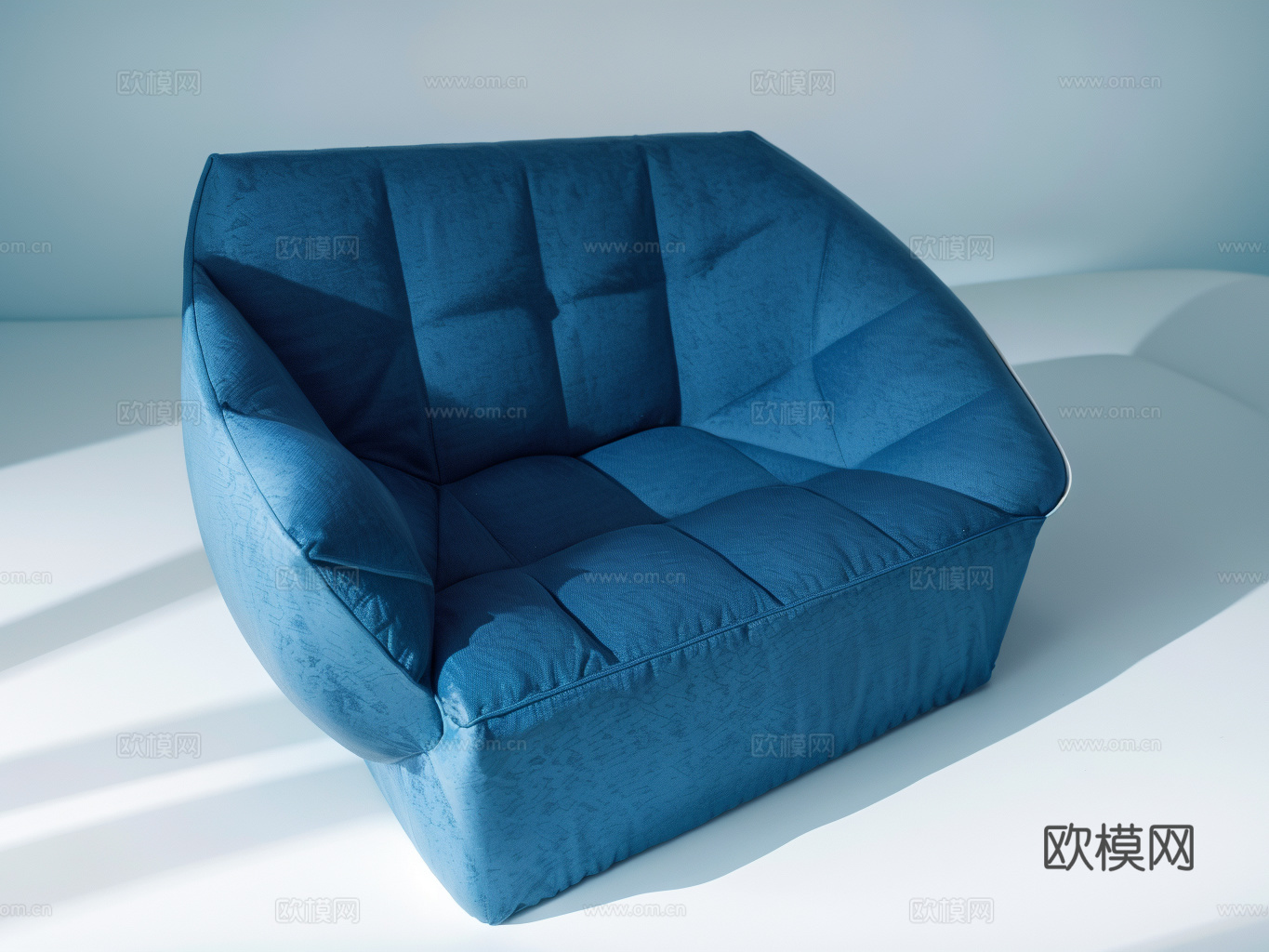 懒人沙发su模型