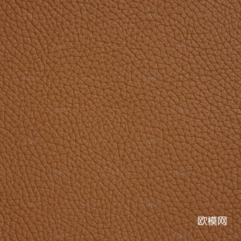 无缝咖色皮革