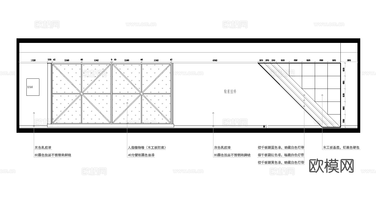 600平电竞网咖 最新全套施工图cad施工图