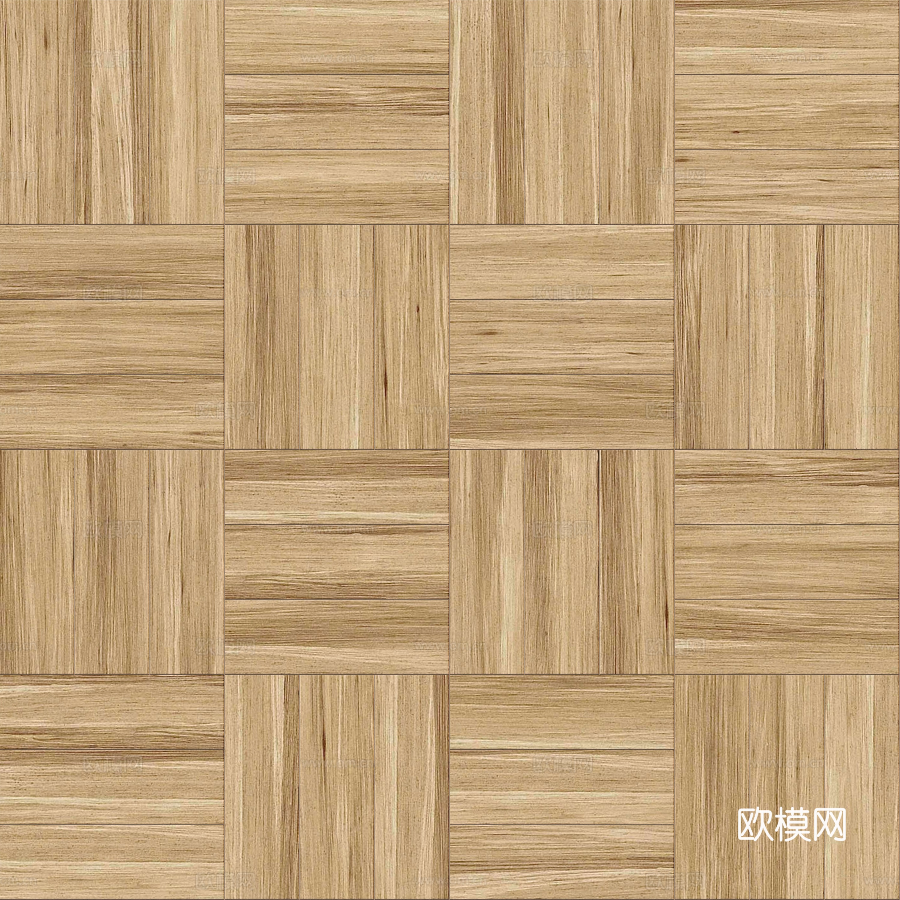 席纹拼花原木色实木地板42下载