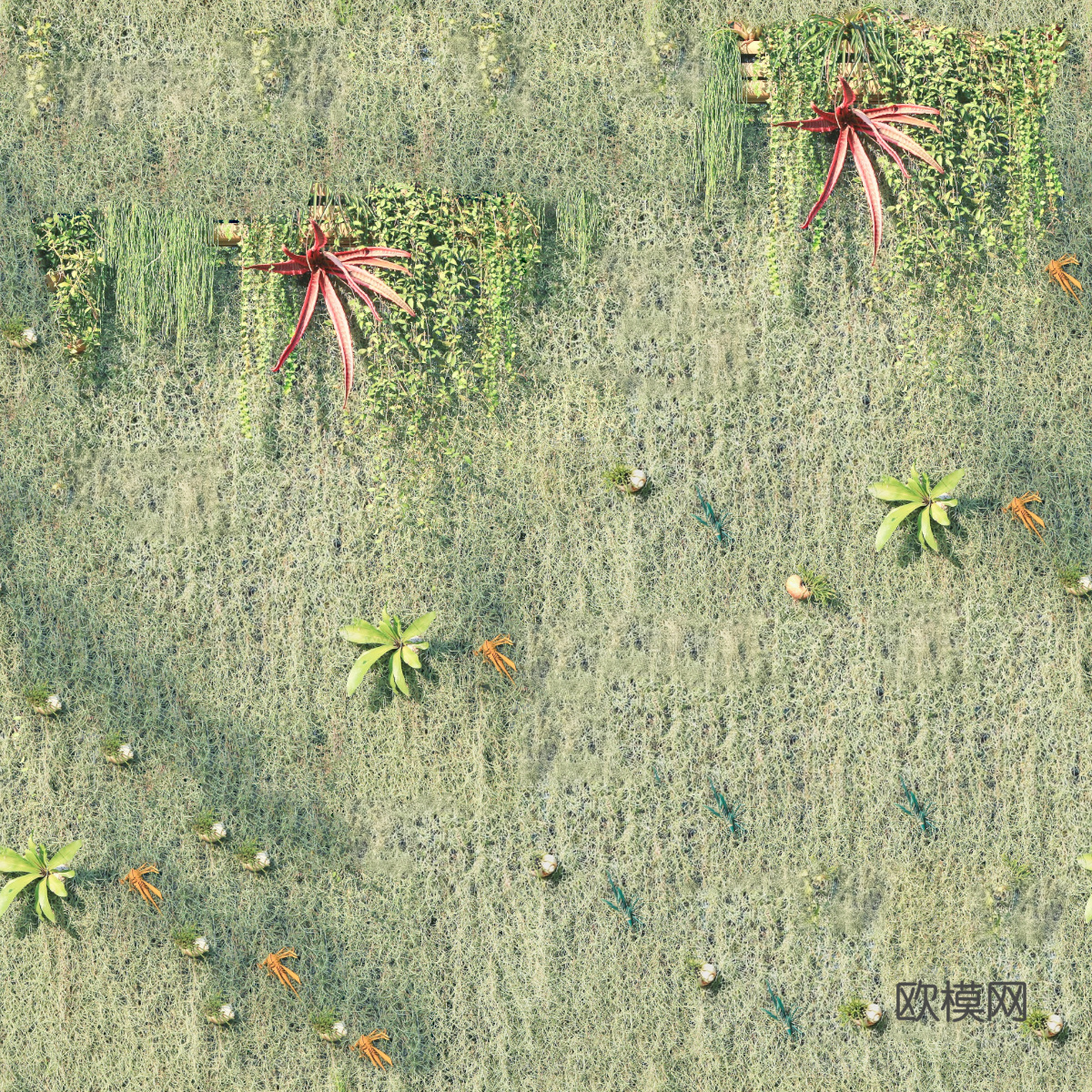 垂直绿植墙，生态绿植墙绿化墙71下载