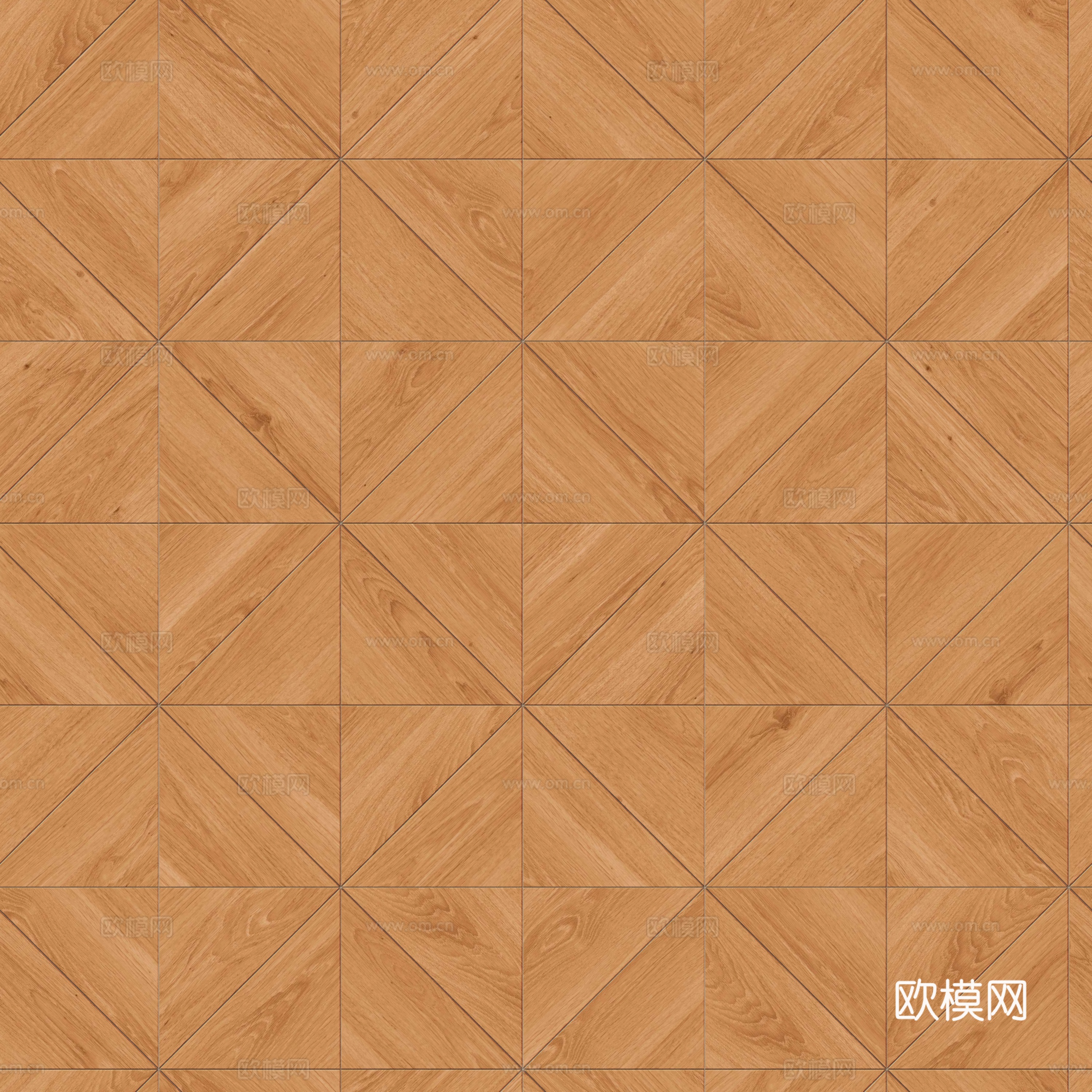 三角形拼花原木色实木地板85下载