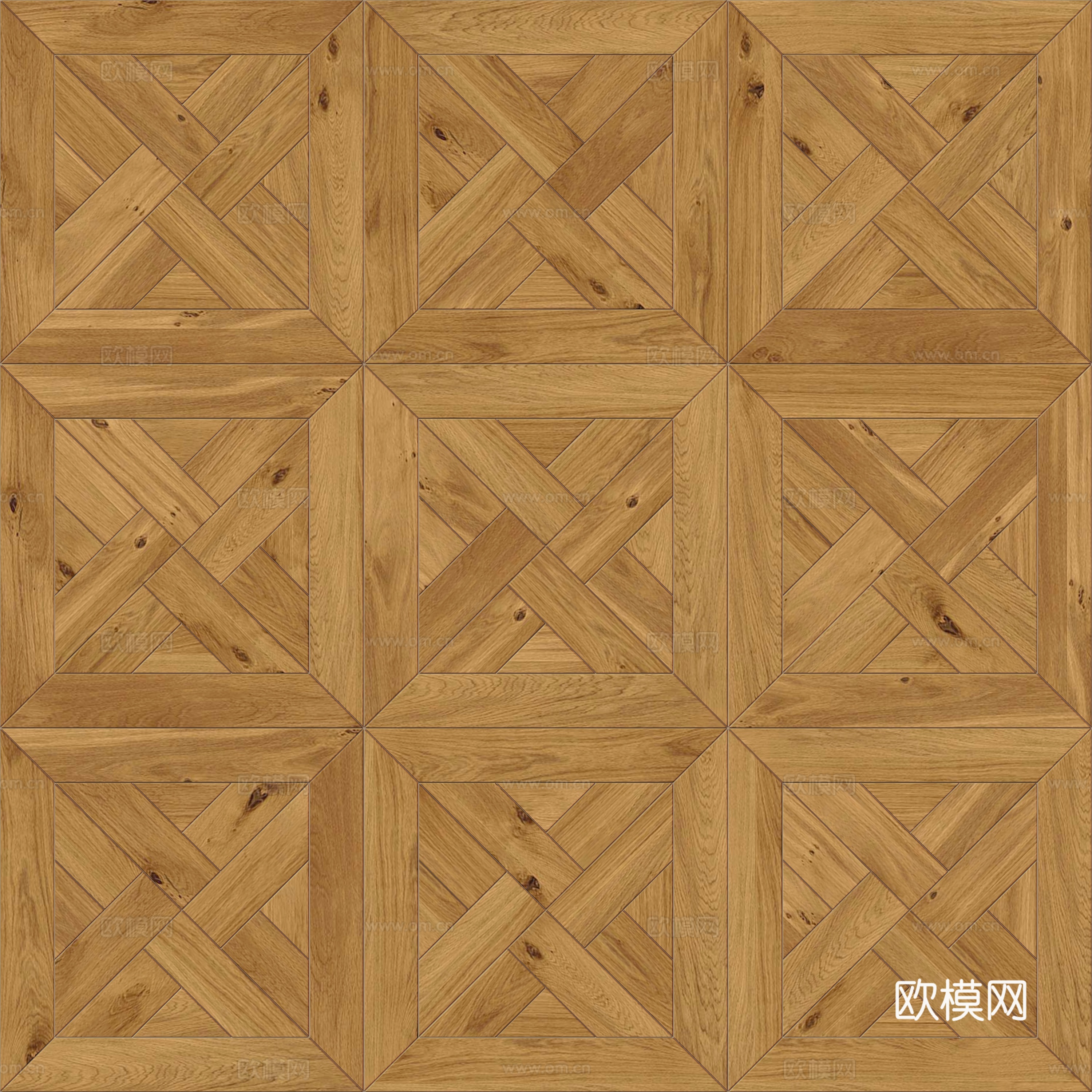 三角形风车拼花原木色实木地板26下载