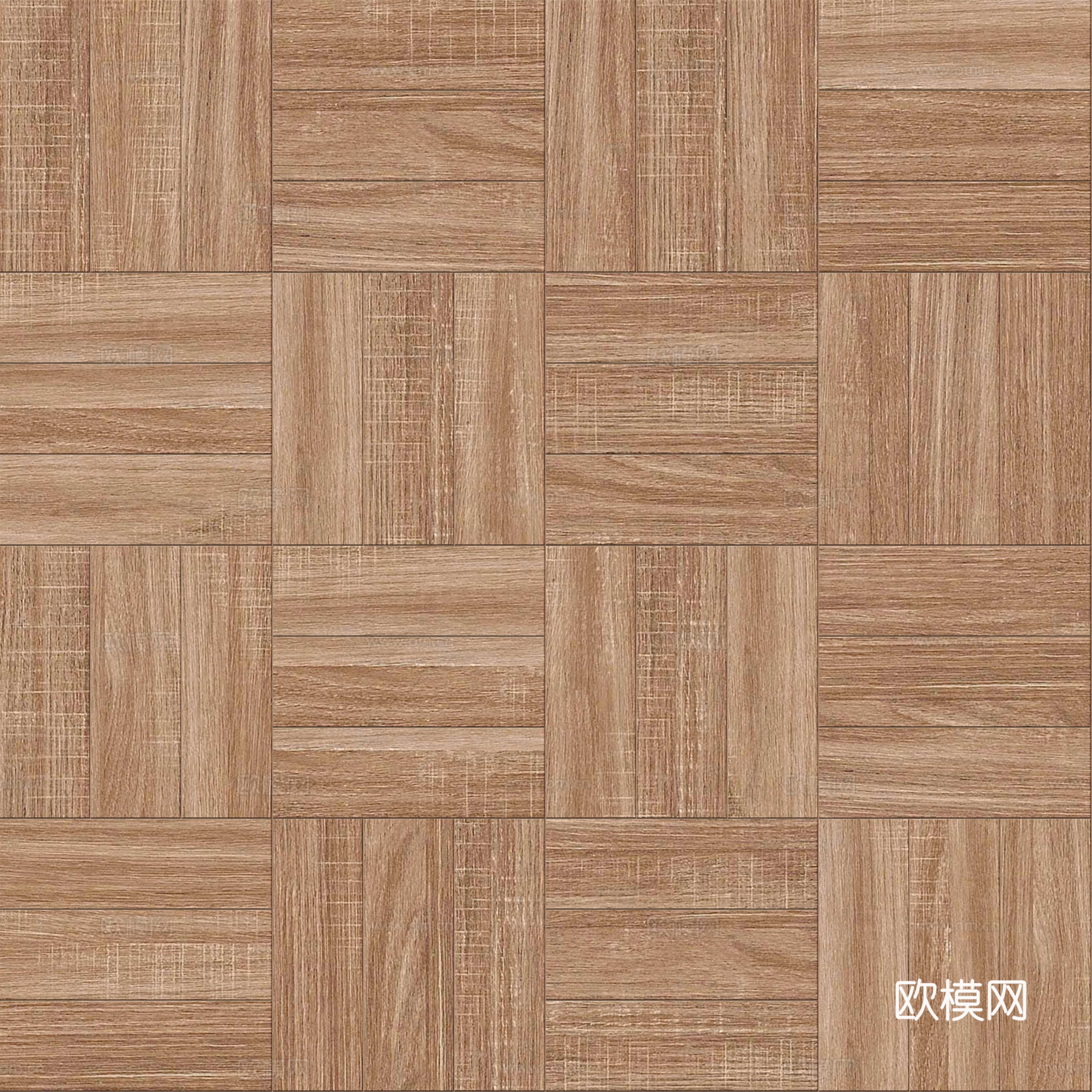 席纹拼花原木色实木地板37