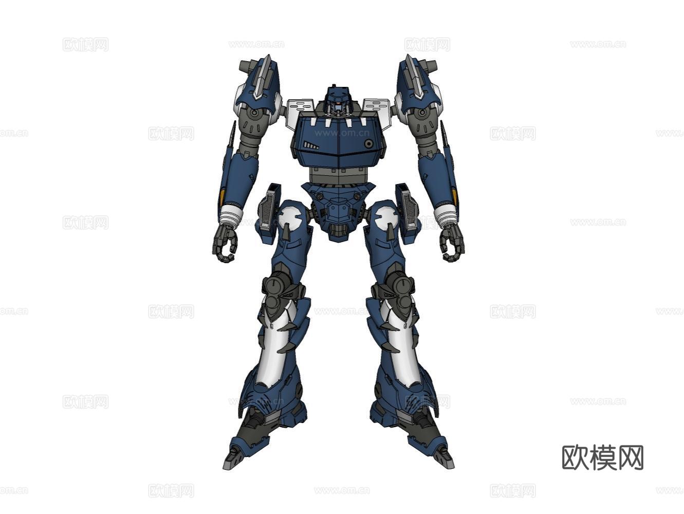 雕塑摆件动物设备家具小品su模型