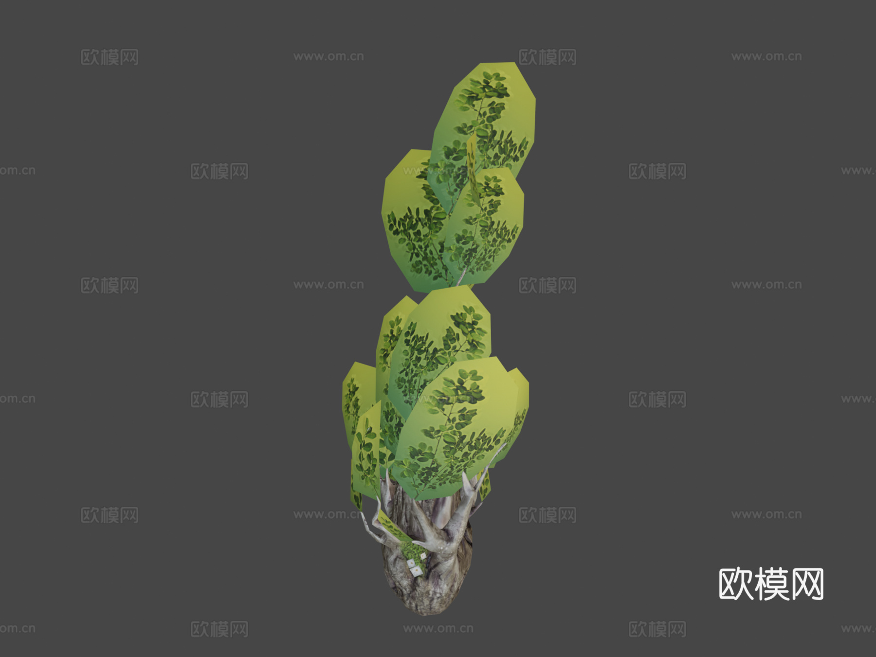 森林鱼3d模型下载（渲染图6）