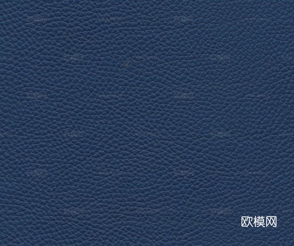 无缝蓝色皮革