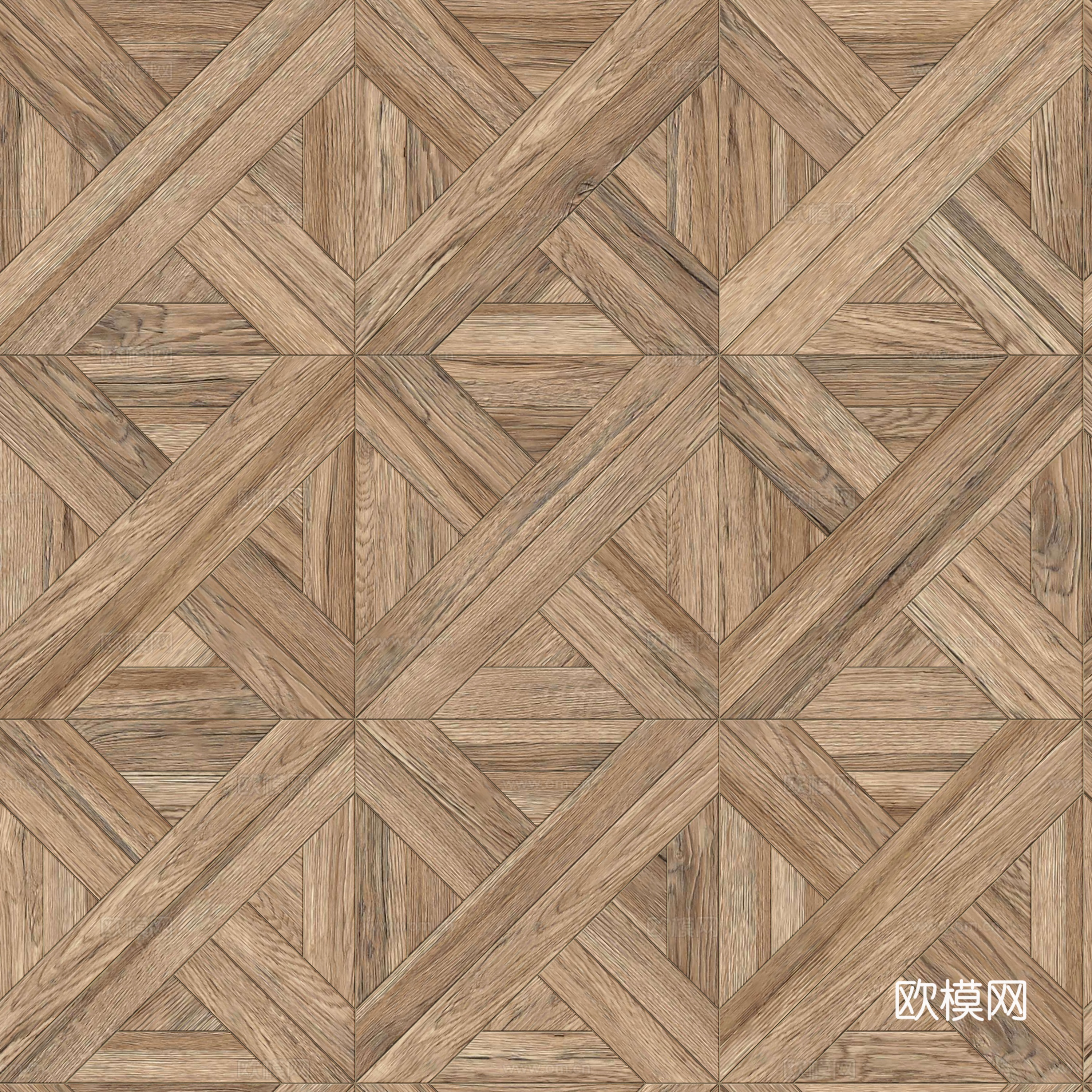 三角形拼花原木色实木地板64下载