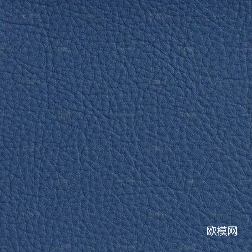 无缝蓝色皮革