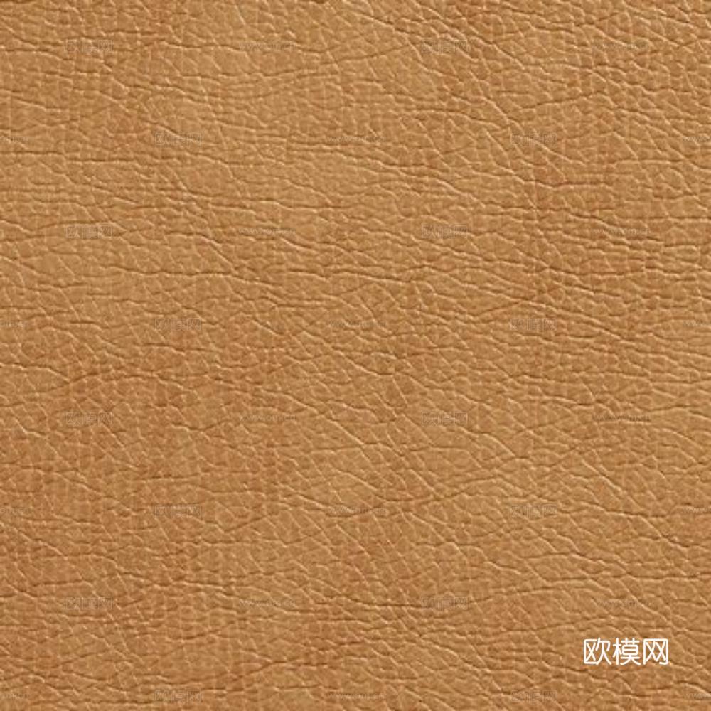 无缝咖色皮革
