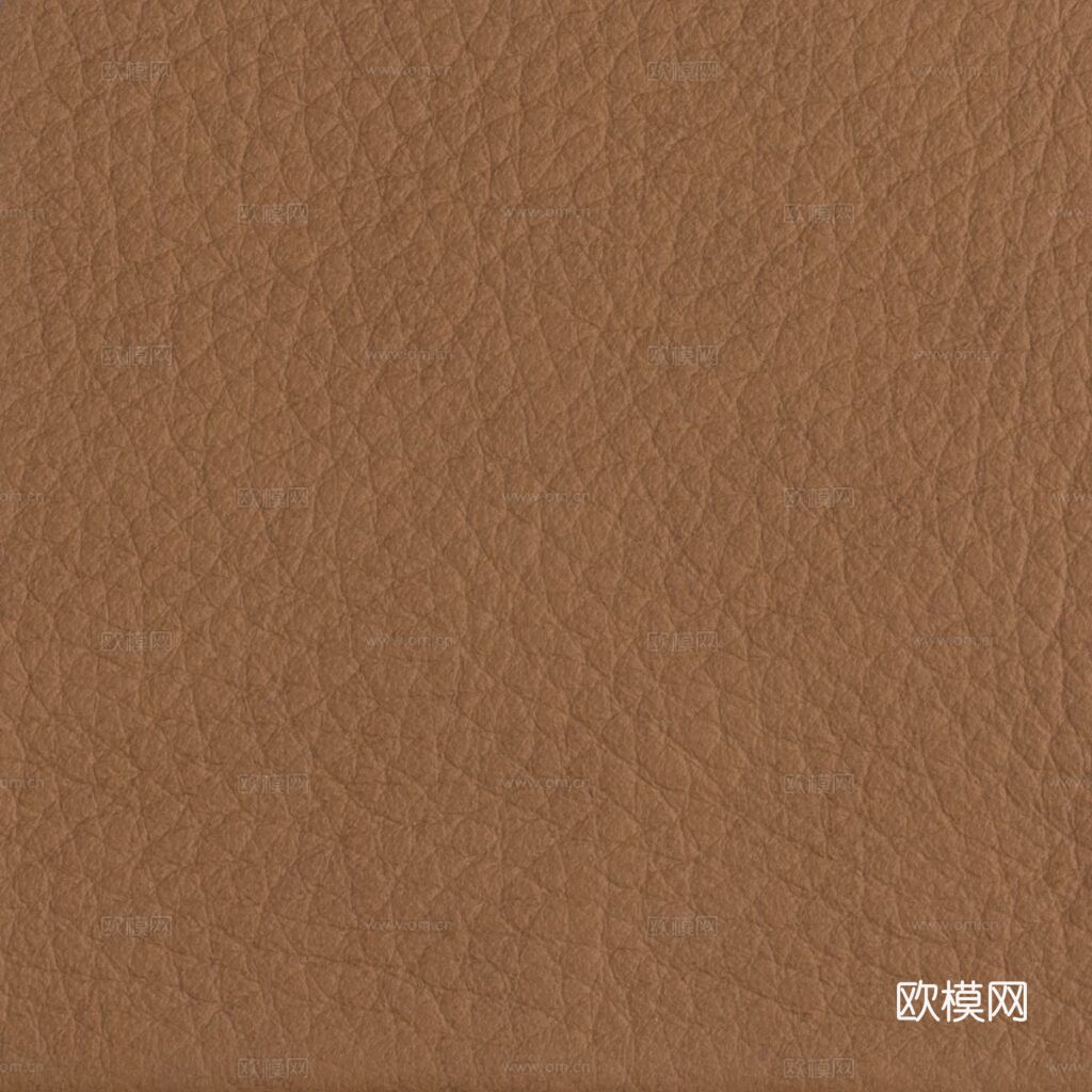 无缝咖色皮革