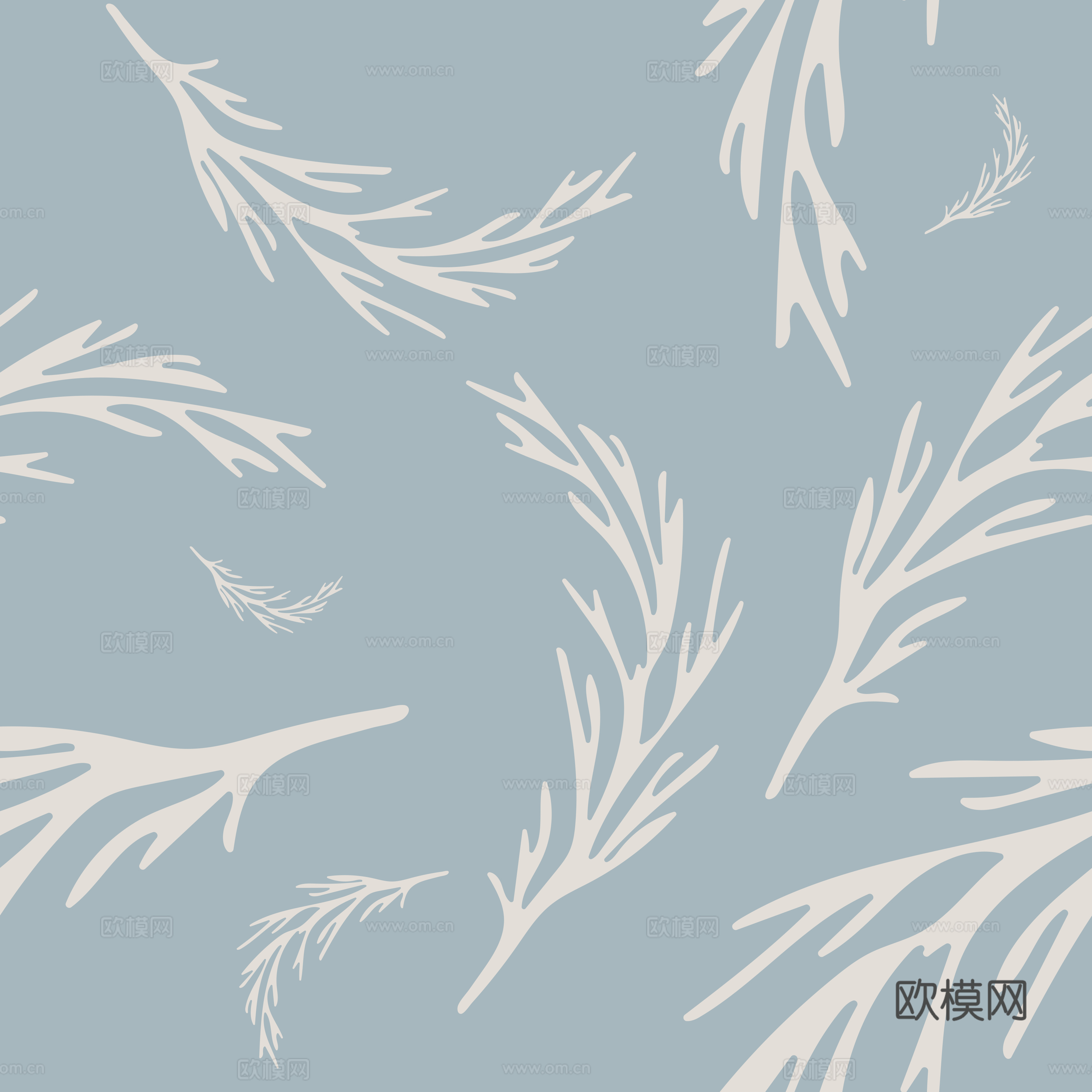 治愈系小清晰植物森系纹理图案肌理41