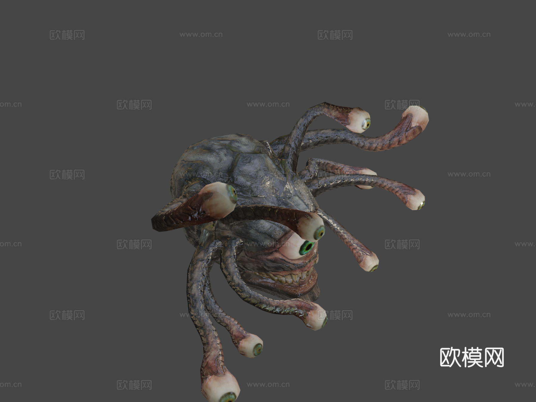 希腊老板亡灵之眼枪派冒险3d模型下载（渲染图8）