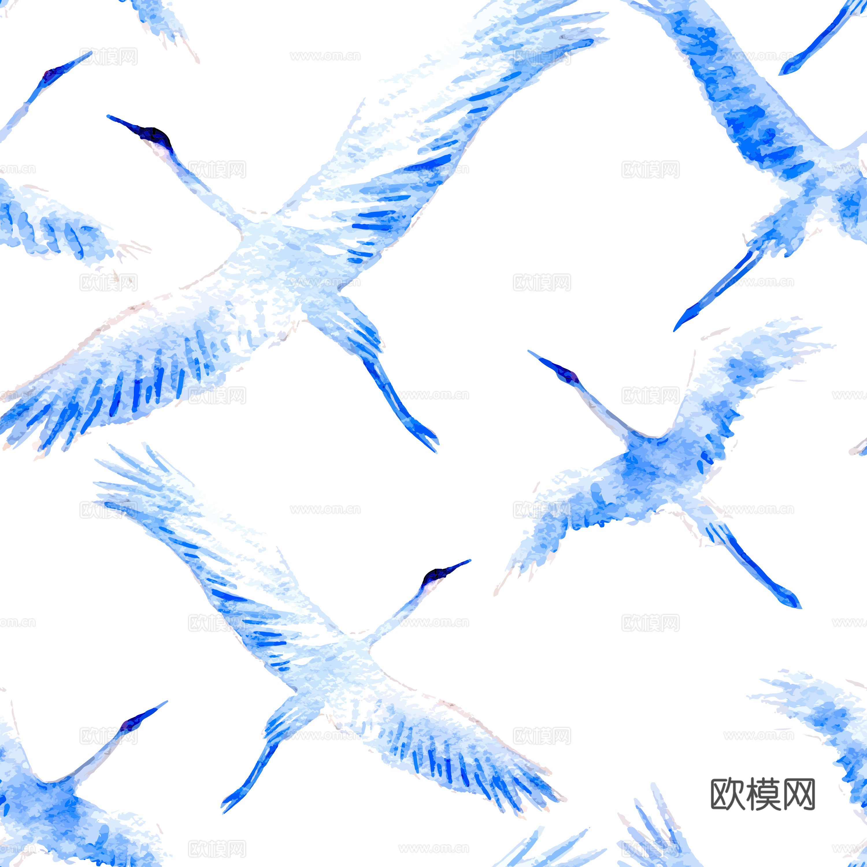 卡通可爱儿童动物图案纹理肌理65