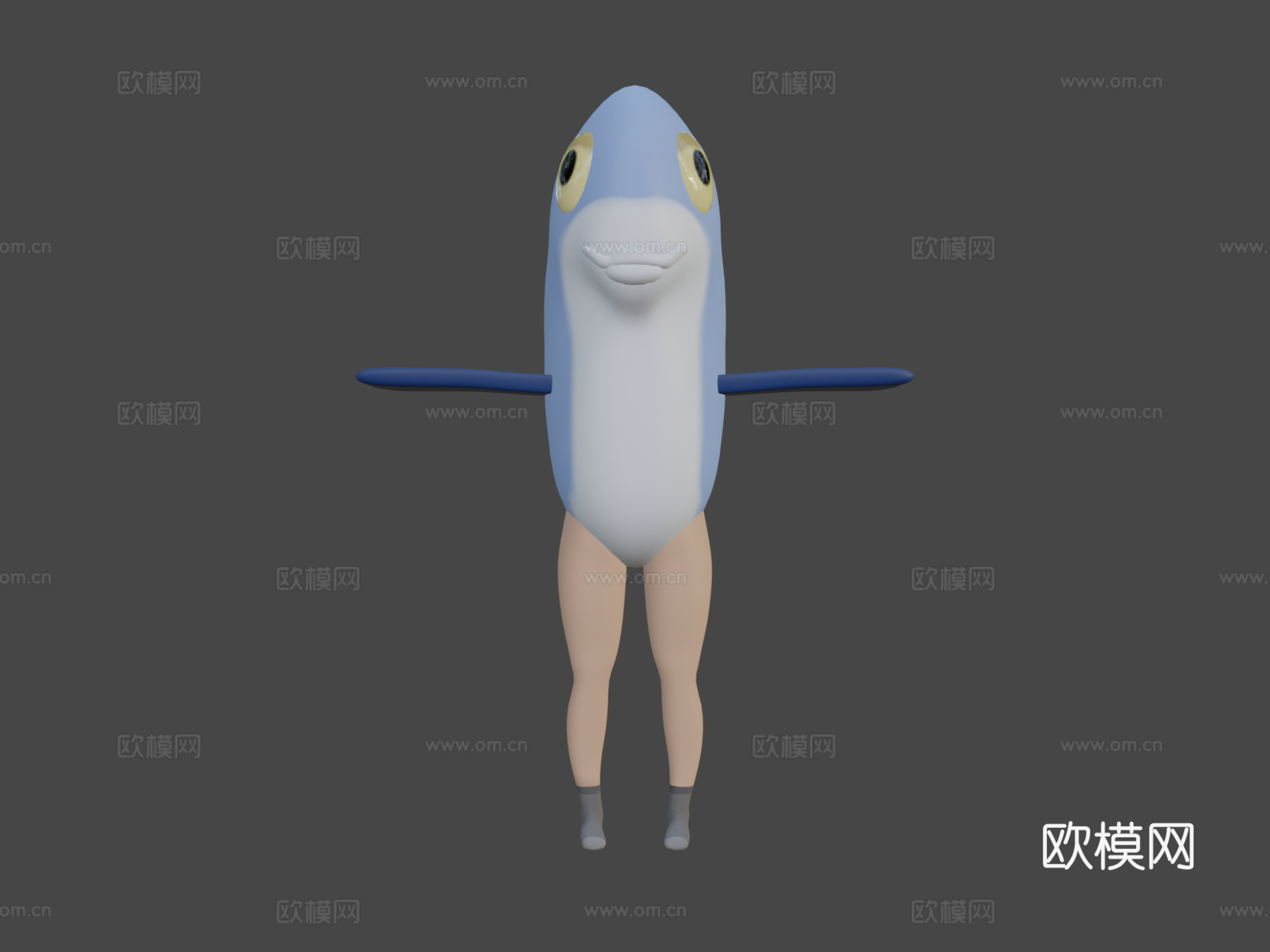 莫哈拉扭臀3d模型下载（渲染图6）