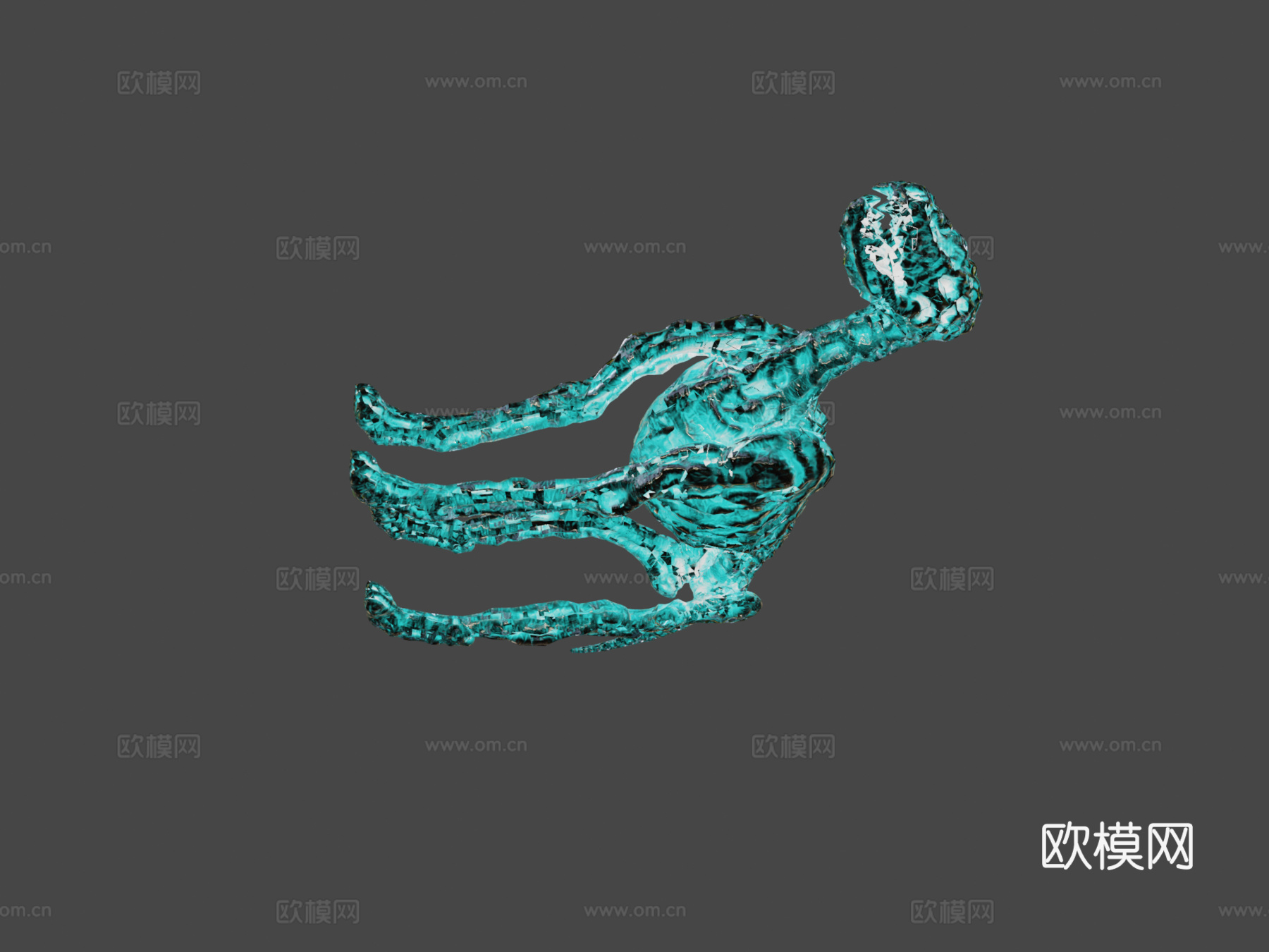 幽灵地狱犬3d模型下载（渲染图6）