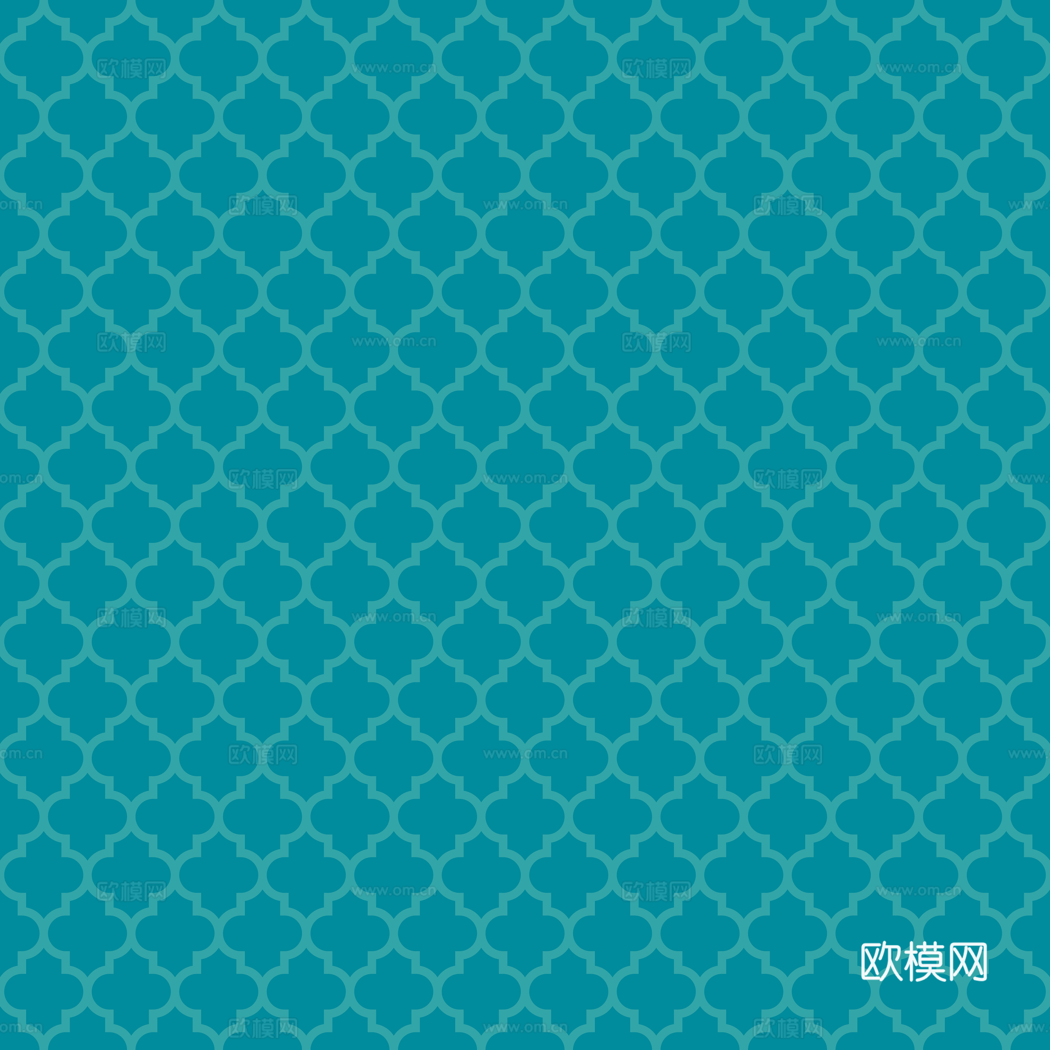 摩洛哥民族风蓝色马赛克几何图案纹理48