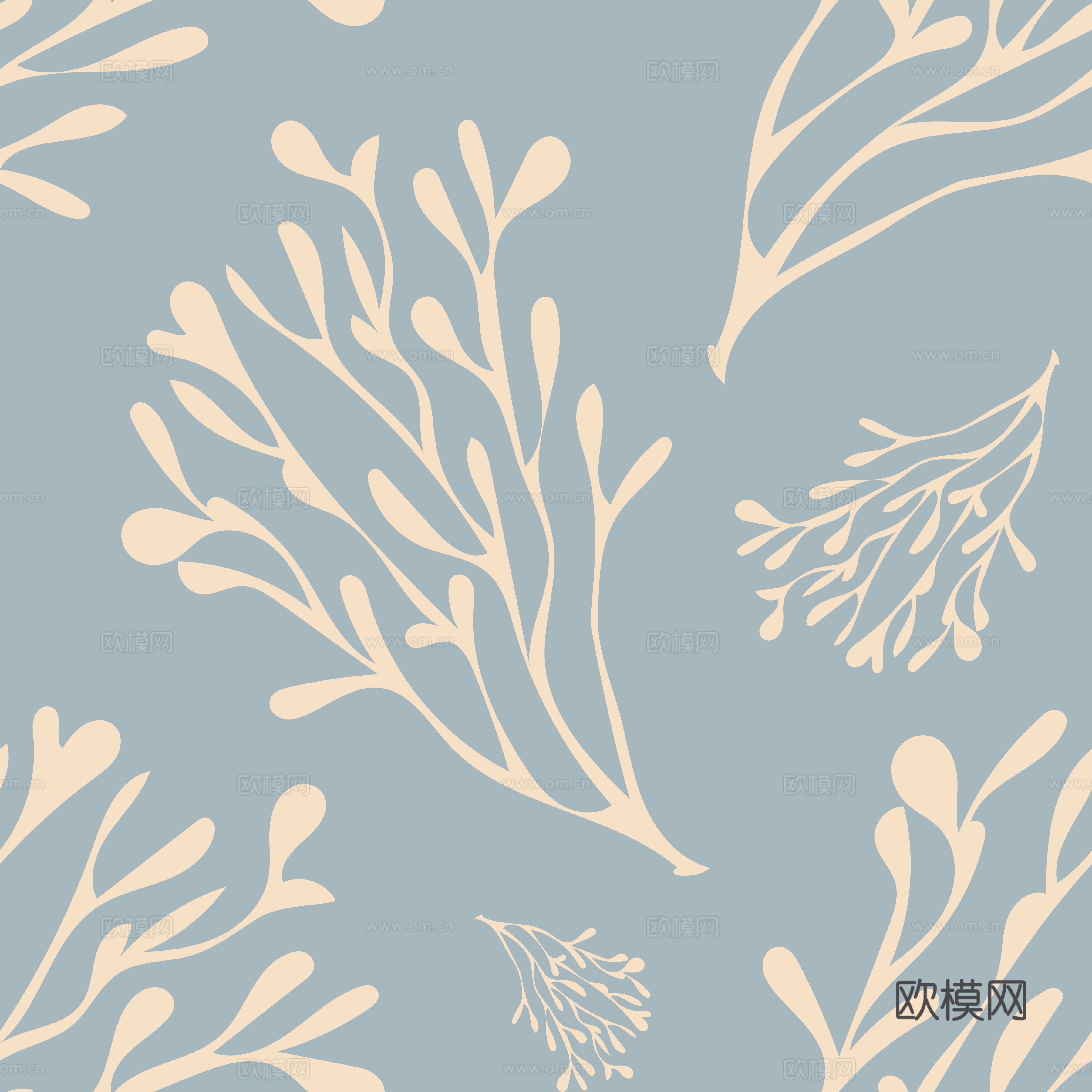 治愈系小清晰植物森系纹理图案肌理175