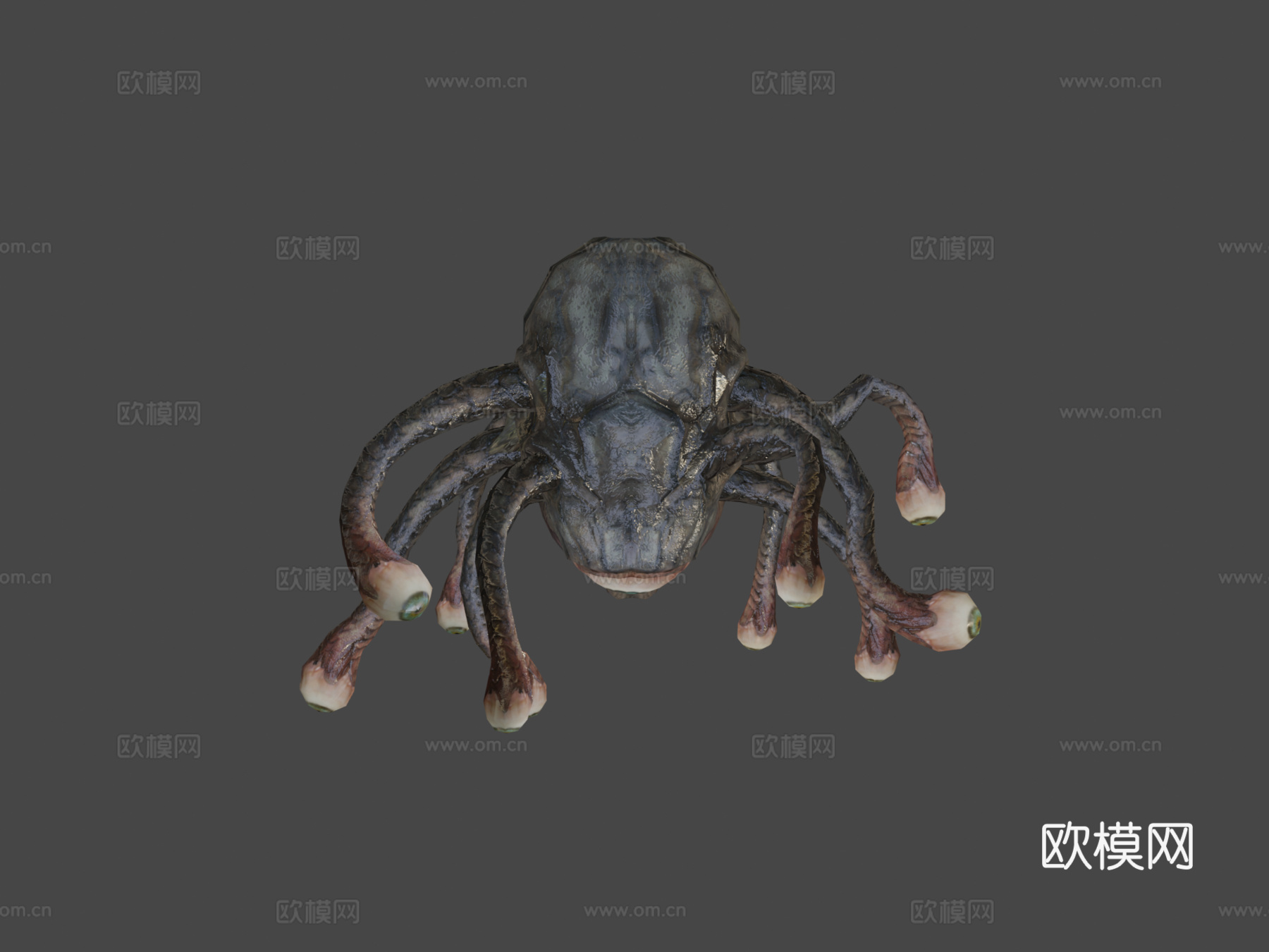 希腊老板亡灵之眼枪派冒险3d模型下载（渲染图7）