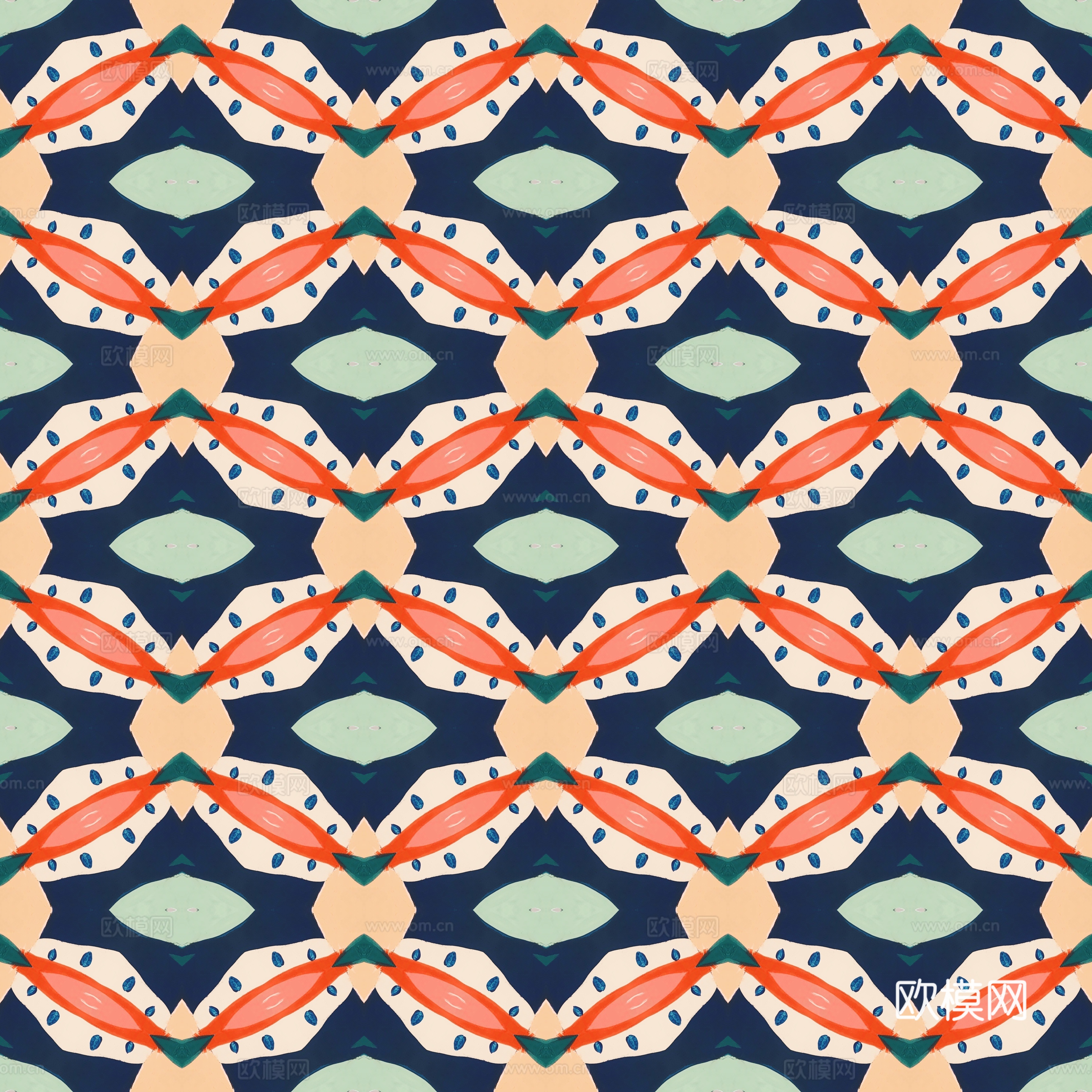 小清晰治愈系几何图案纹理肌理38