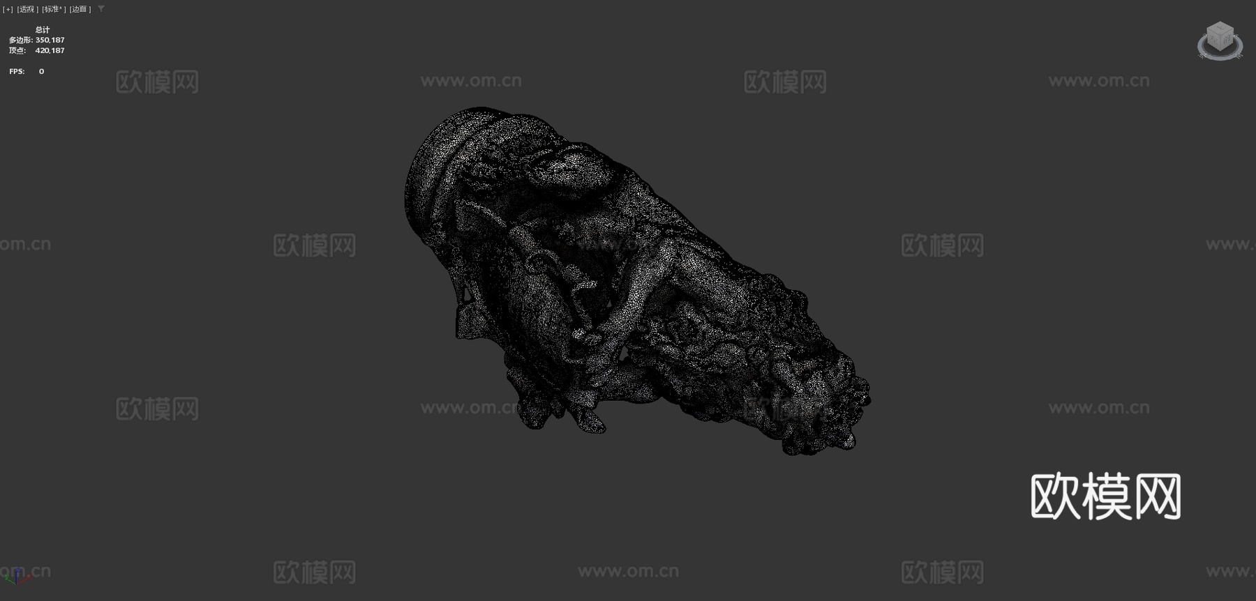 抓住弗朗茨冯约翰3d模型