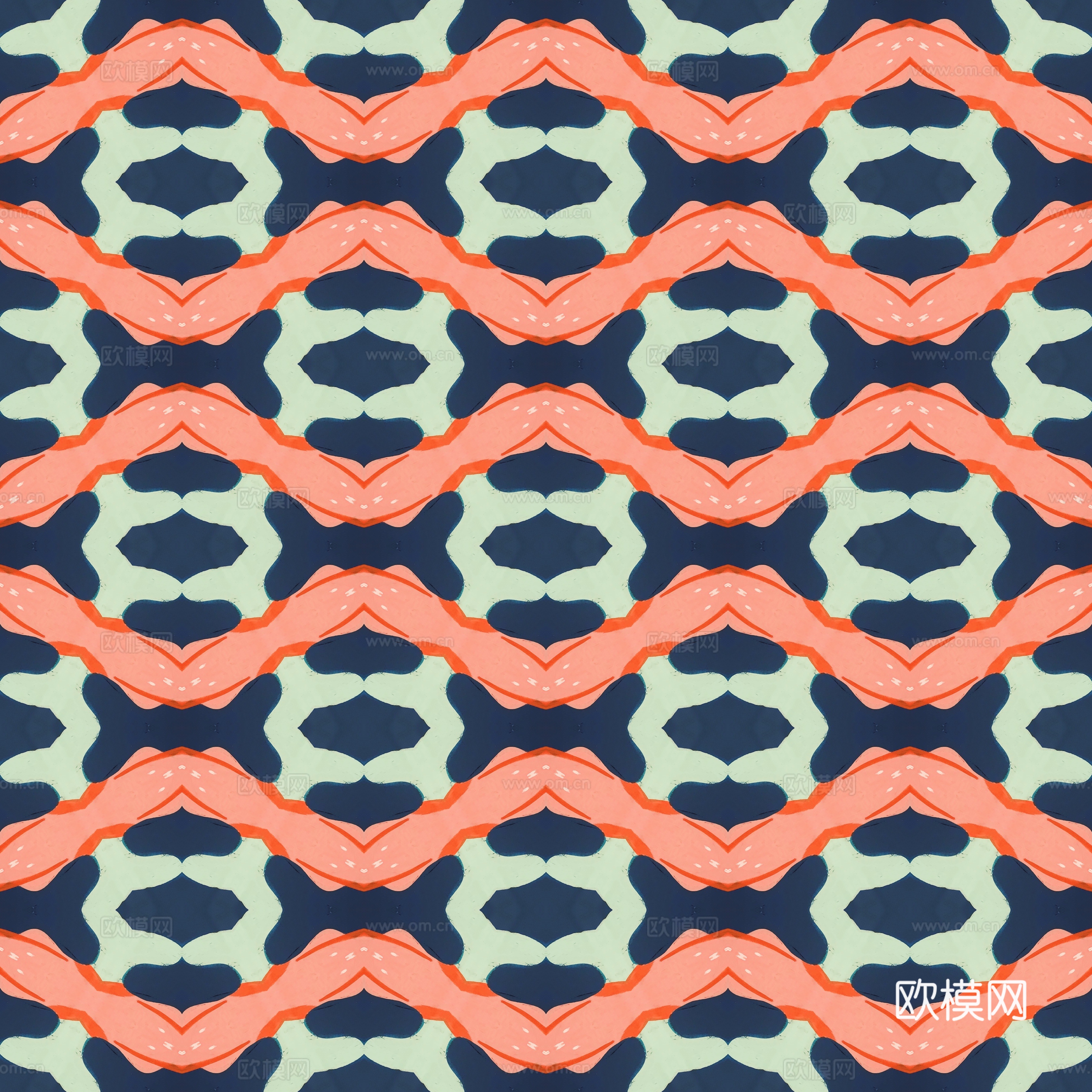 小清晰治愈系几何图案纹理肌理31