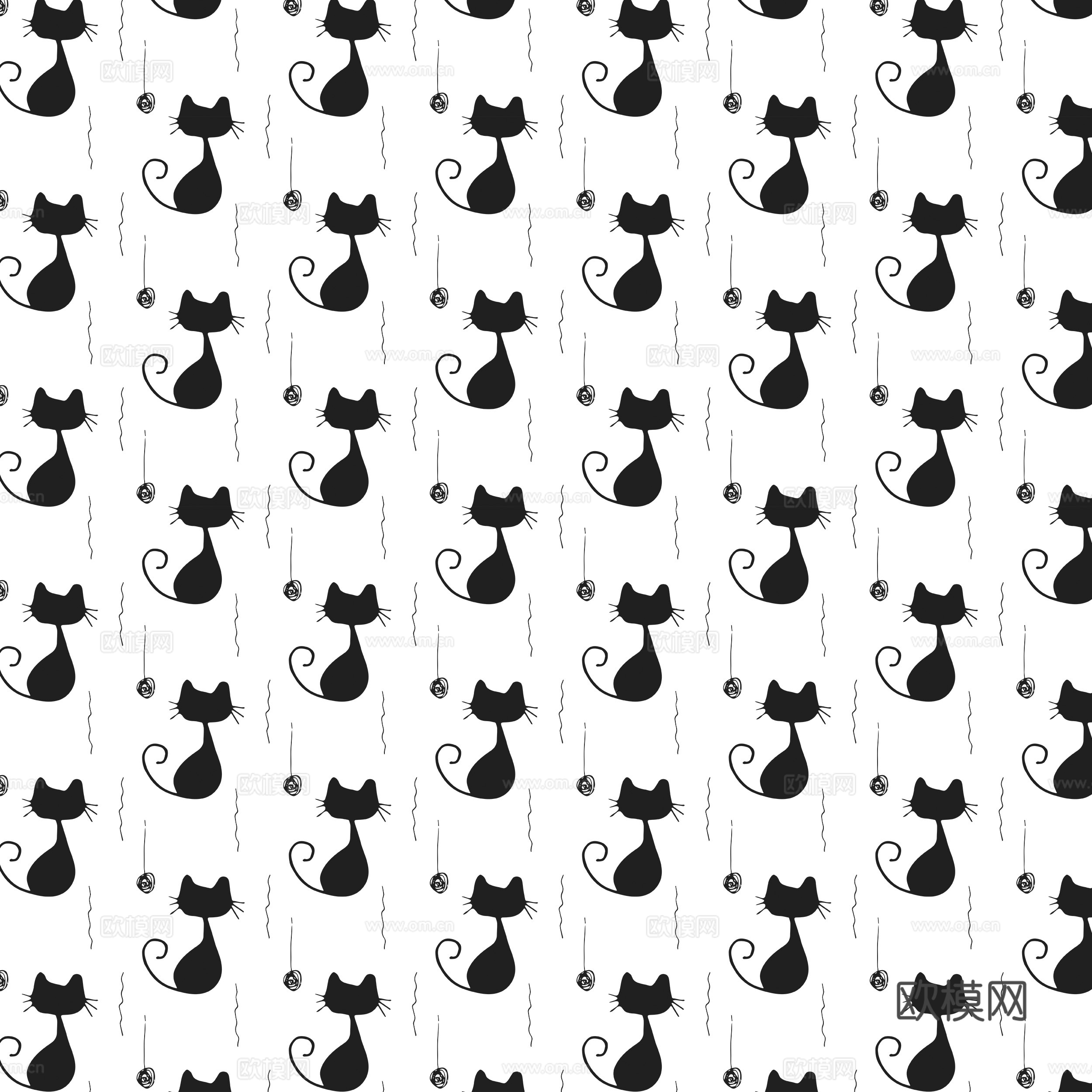 卡通可爱儿童动物图案纹理肌理87下载