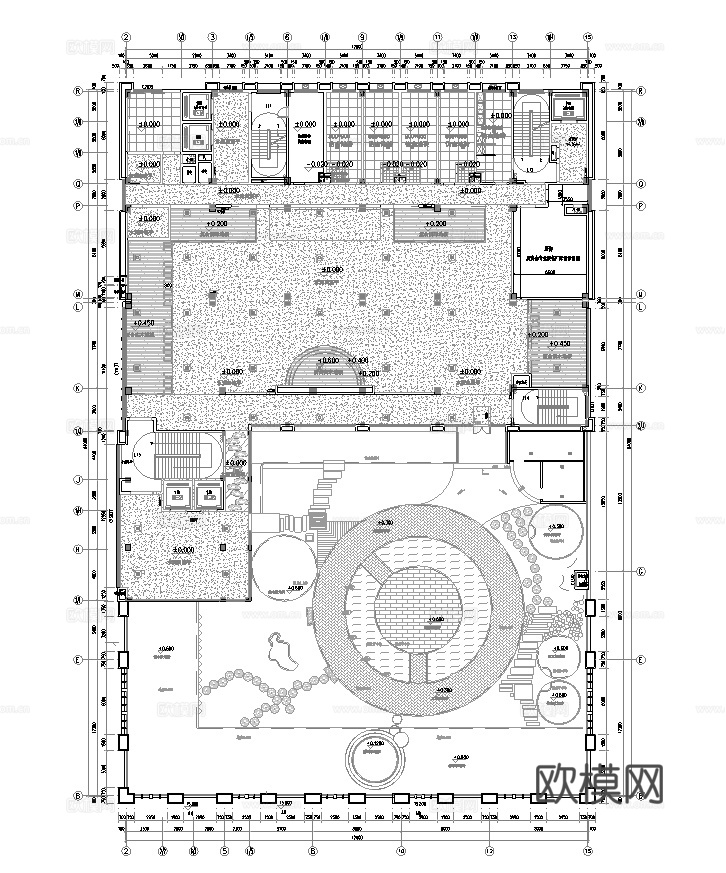 音乐酒吧 最新平面施工图设计cad施工图