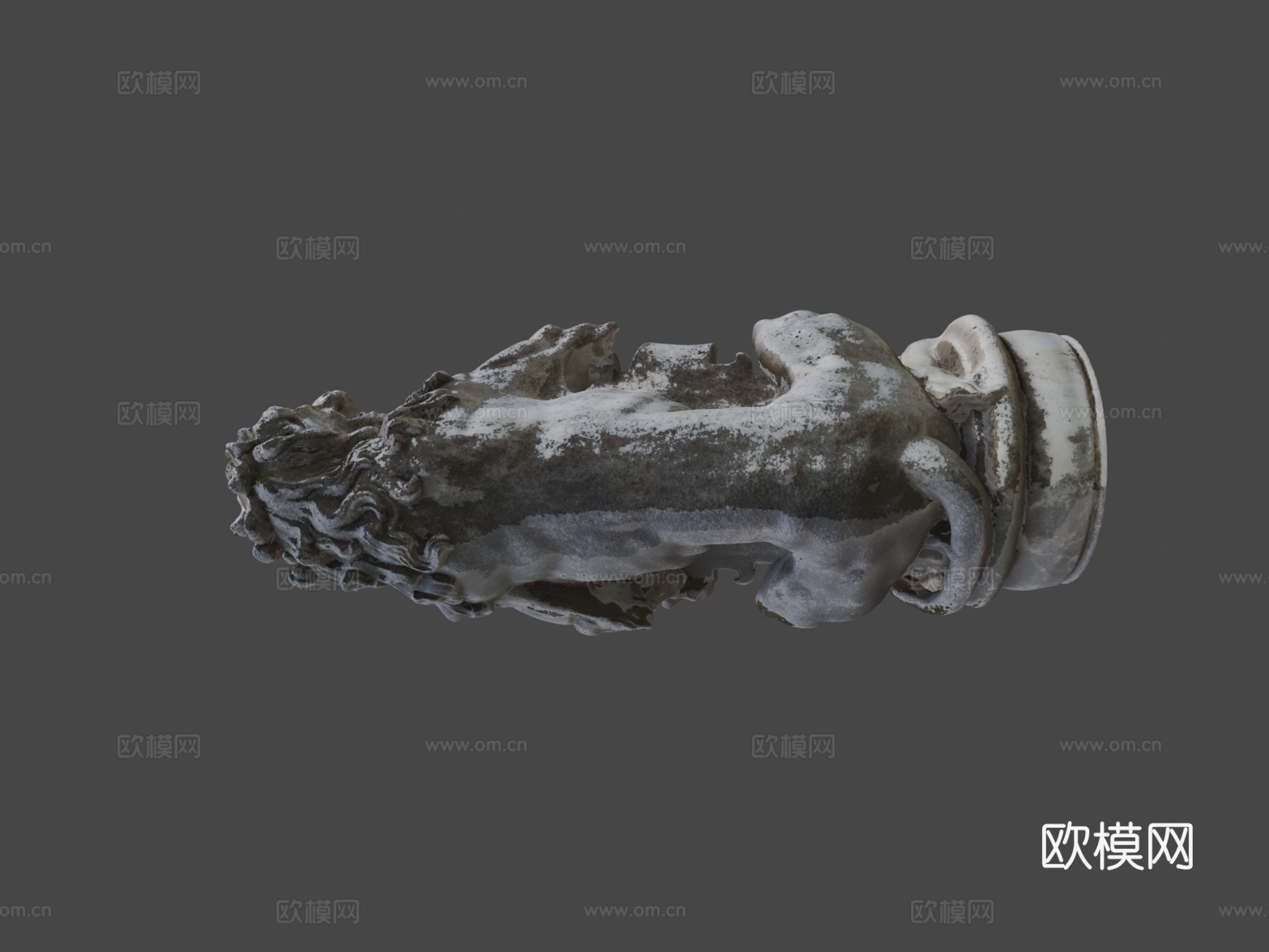 抓住弗朗茨冯约翰3d模型