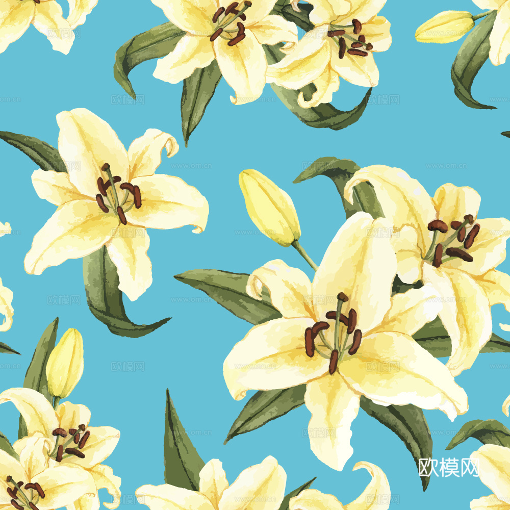 小清晰动植物图案纹理肌理15