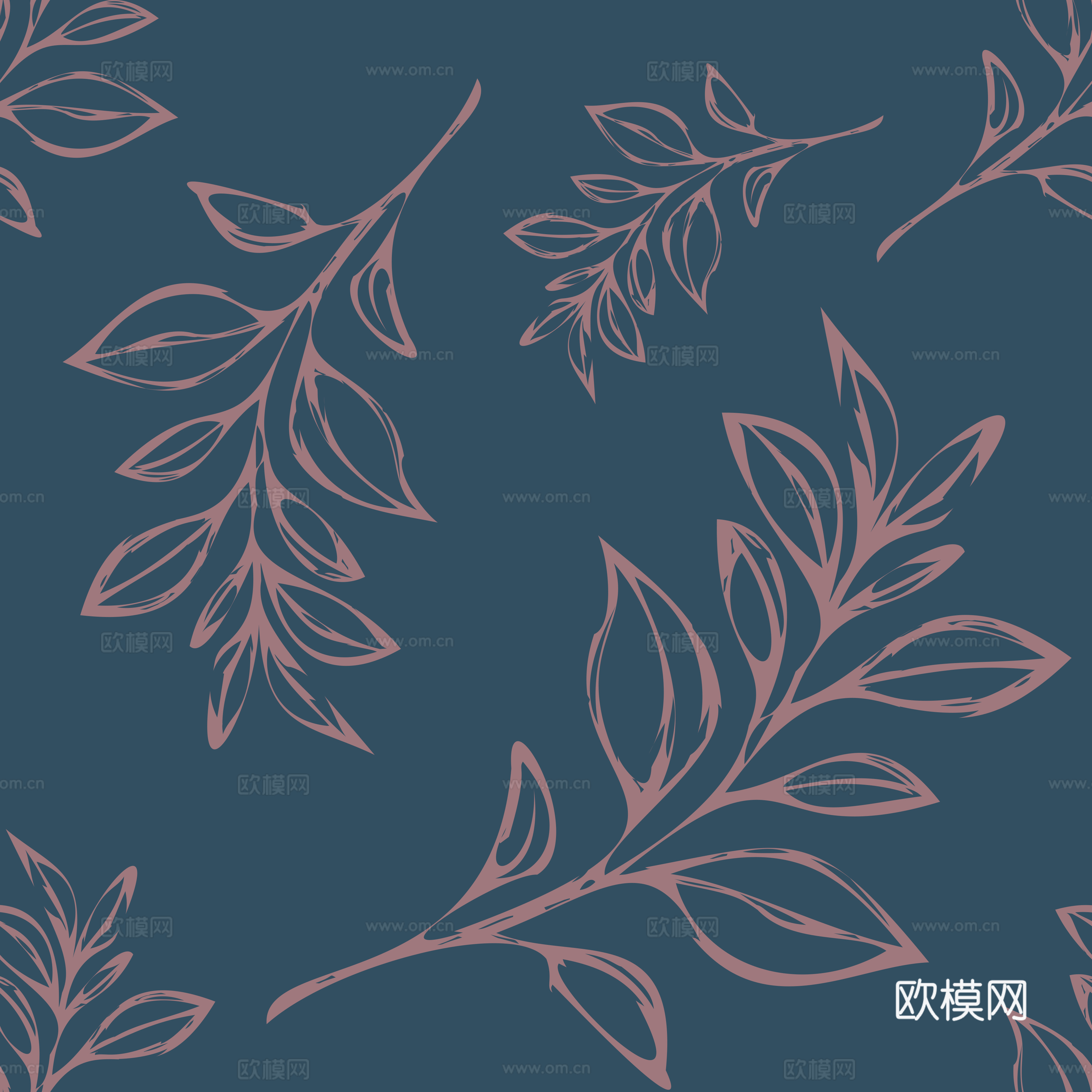 治愈系小清晰植物森系纹理图案肌理3