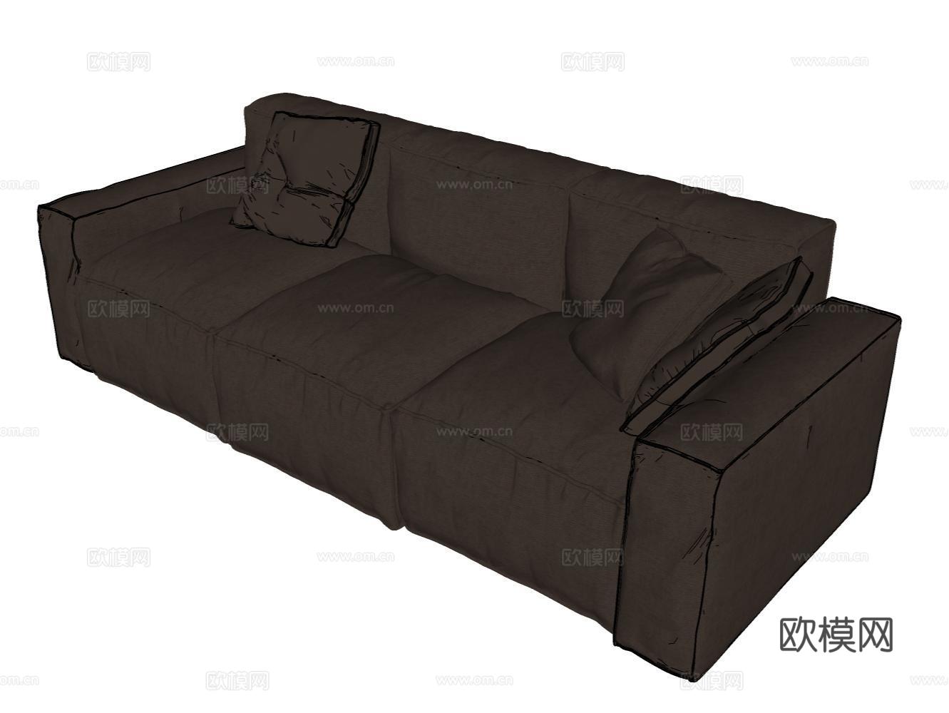 雕塑摆件动物设备家具小品 (29)su模型