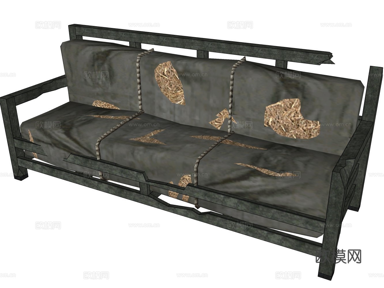 雕塑摆件动物设备家具小品 (29)su模型