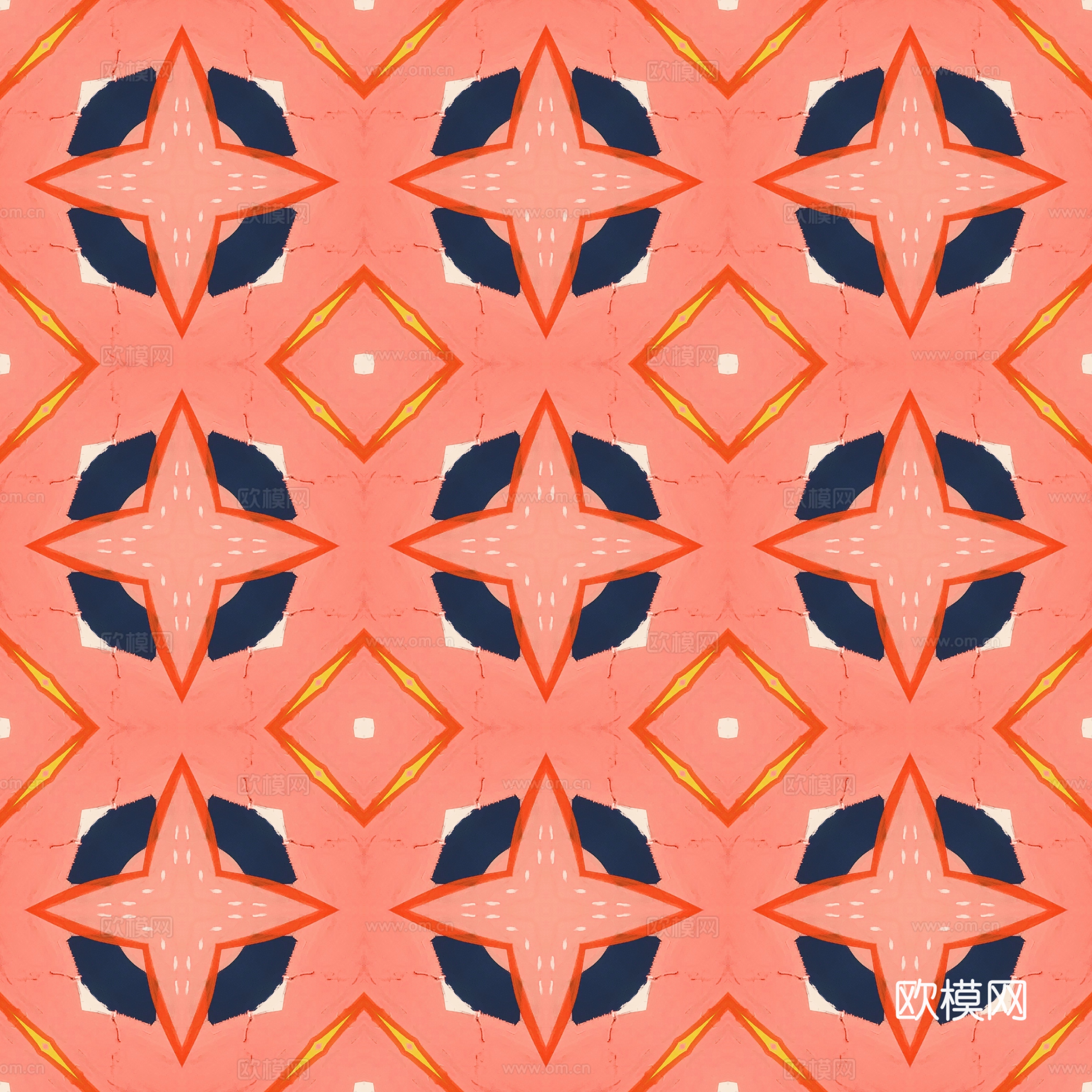 小清晰治愈系几何图案纹理肌理1