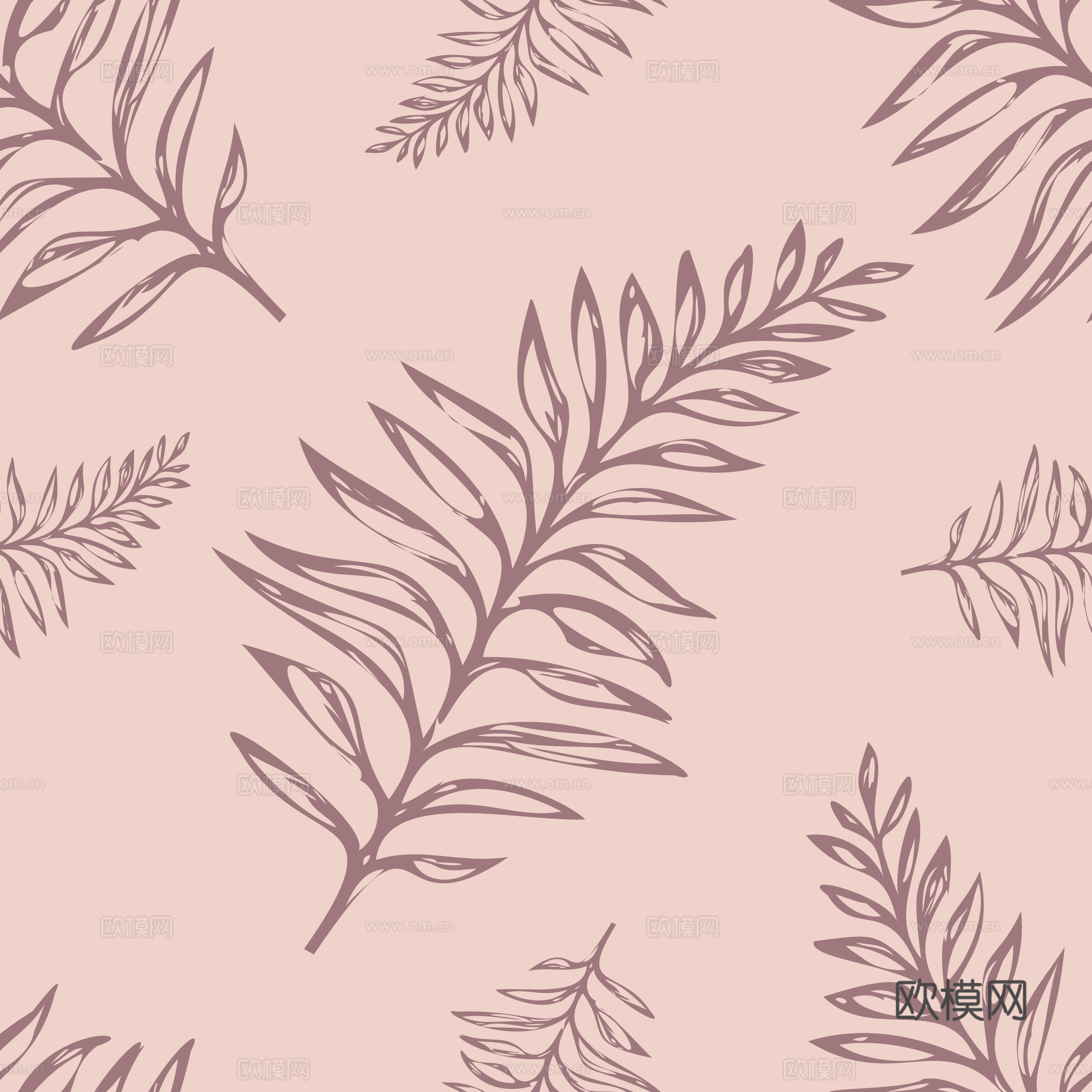 治愈系小清晰植物森系纹理图案肌理13