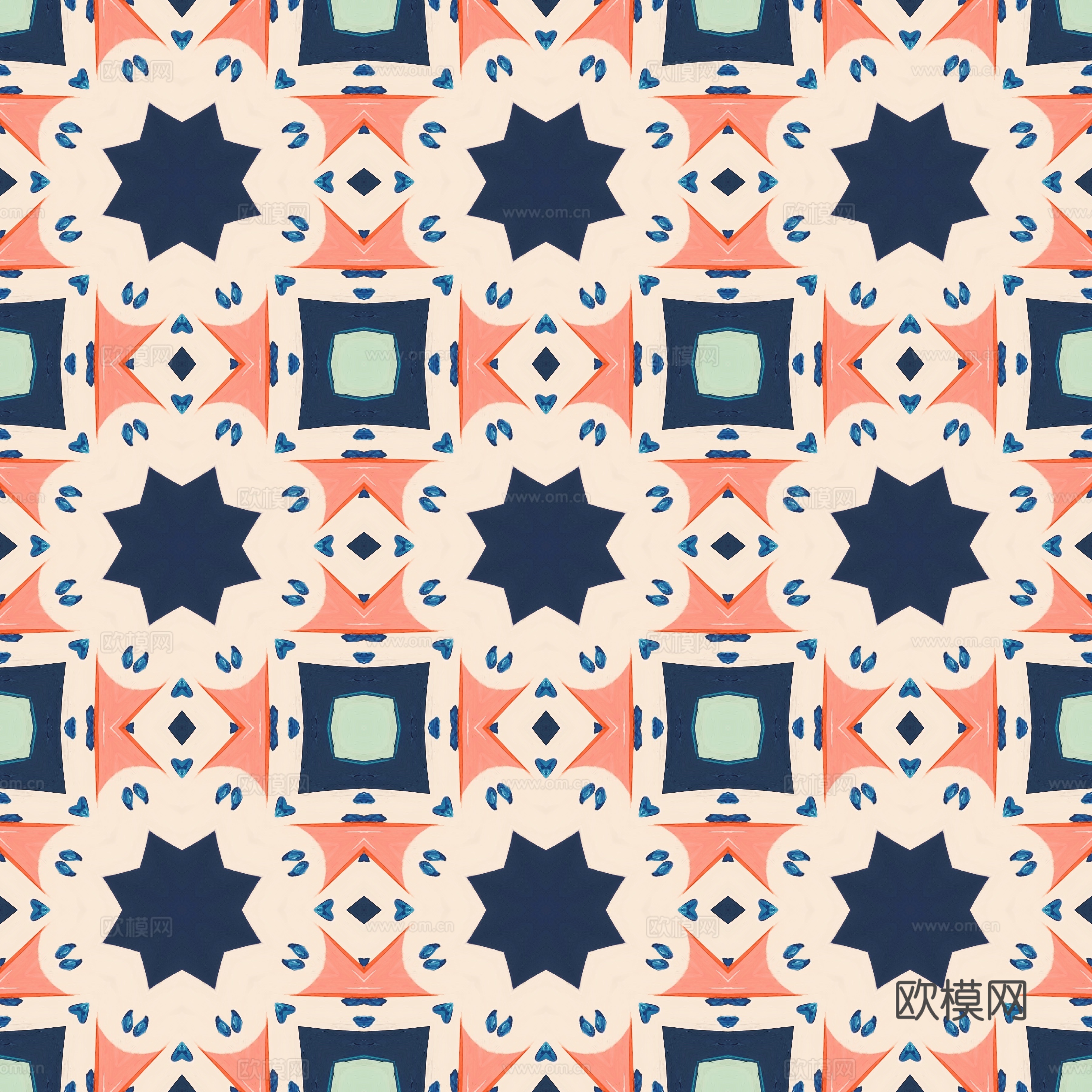 小清晰治愈系几何图案纹理肌理15