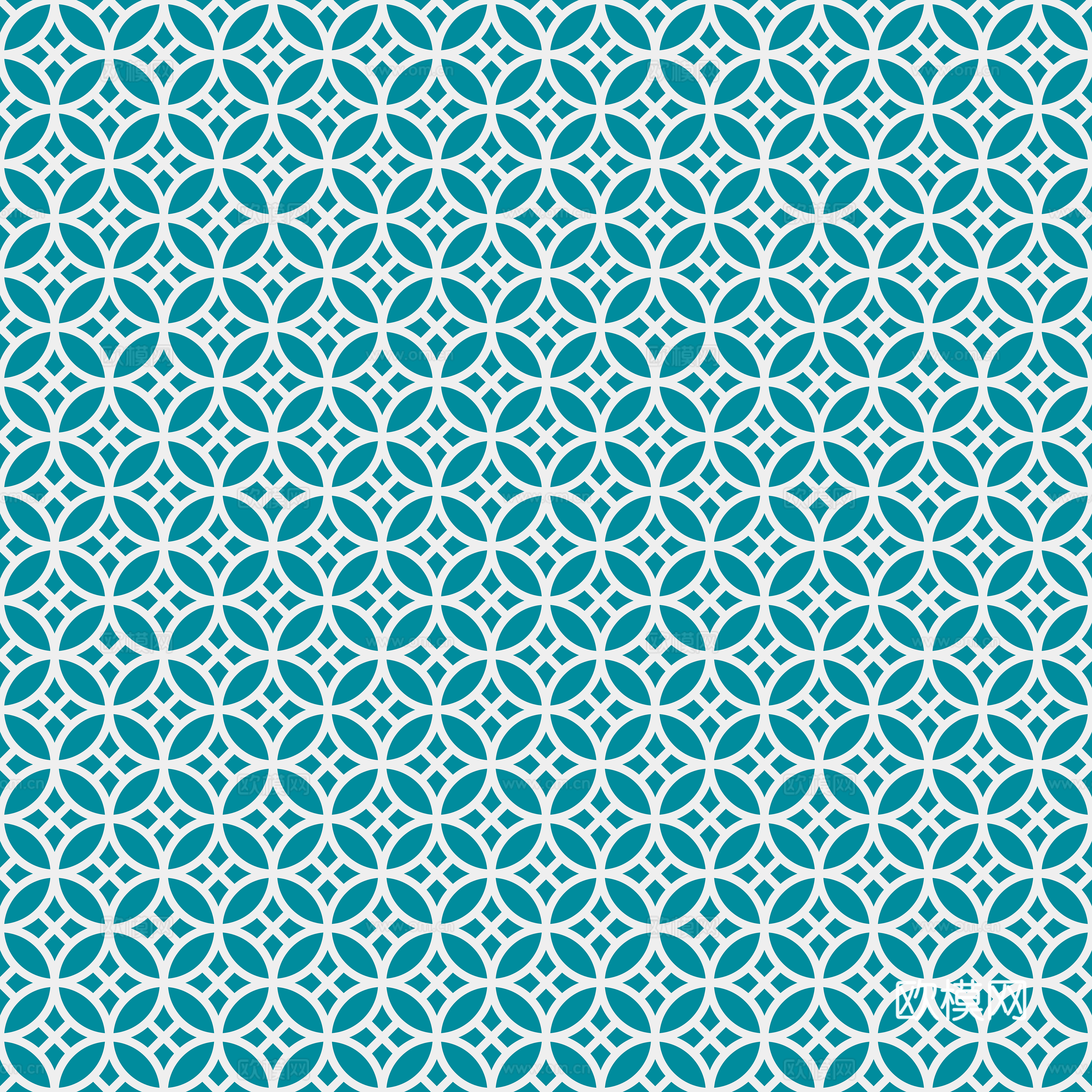 摩洛哥民族风蓝色马赛克几何图案纹理59