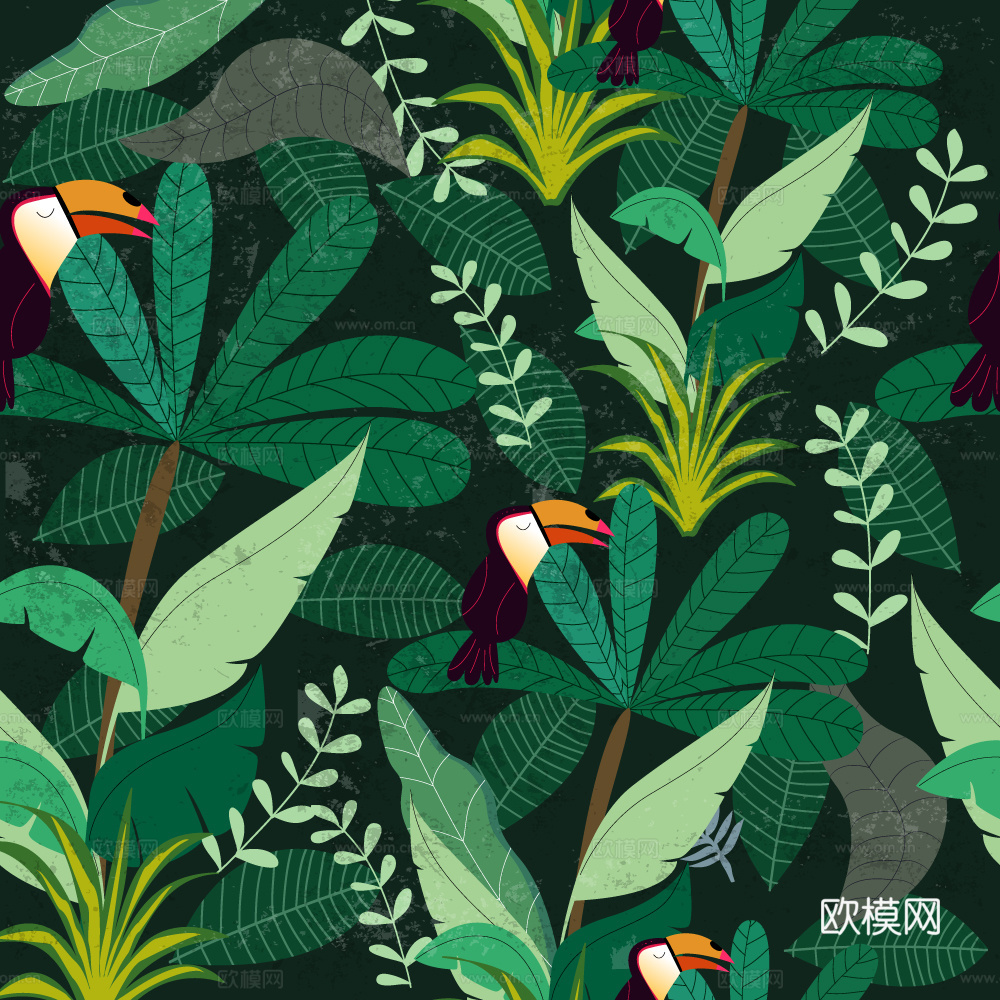 小清晰动植物图案纹理肌理7