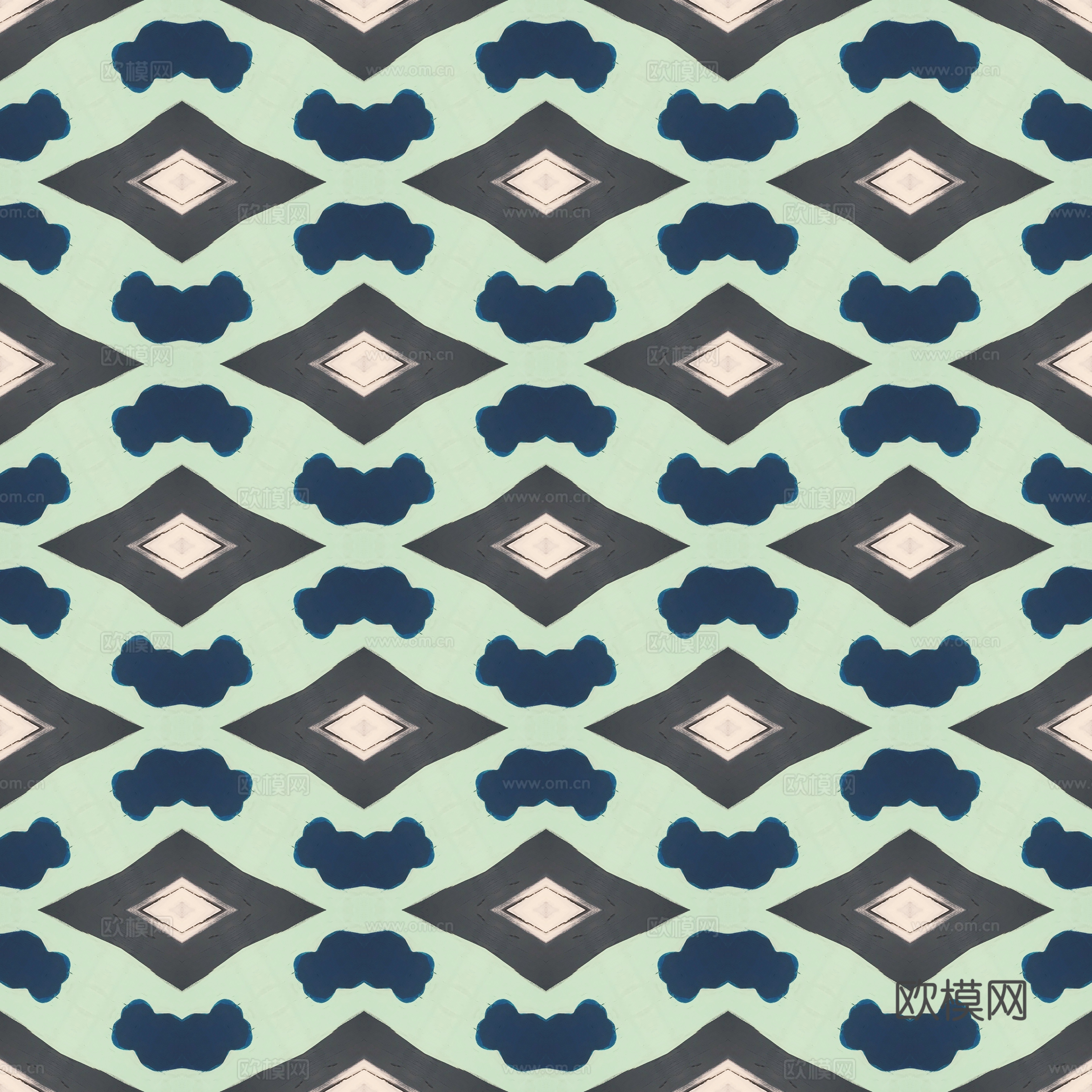 小清晰治愈系几何图案纹理肌理30