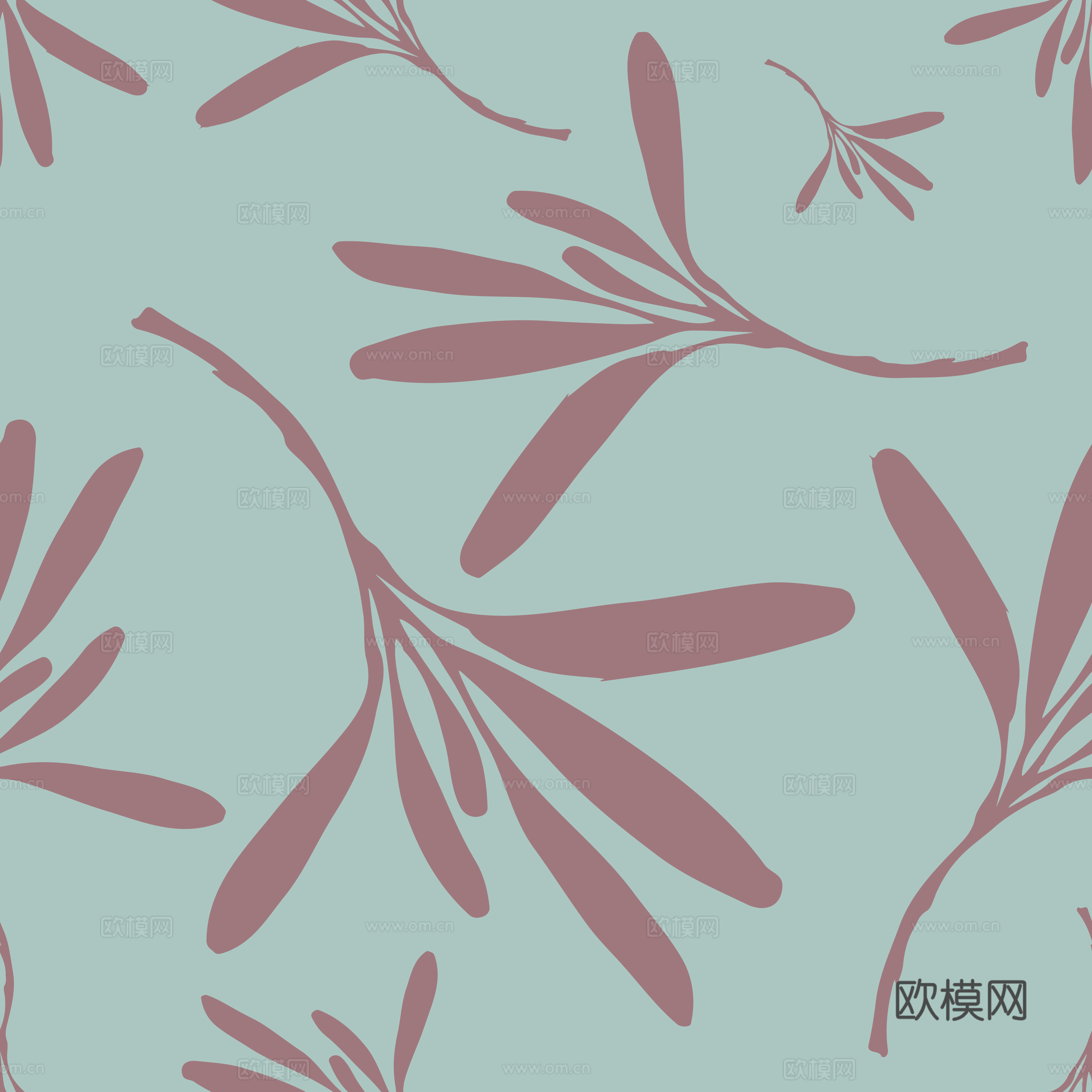 治愈系小清晰植物森系纹理图案肌理139