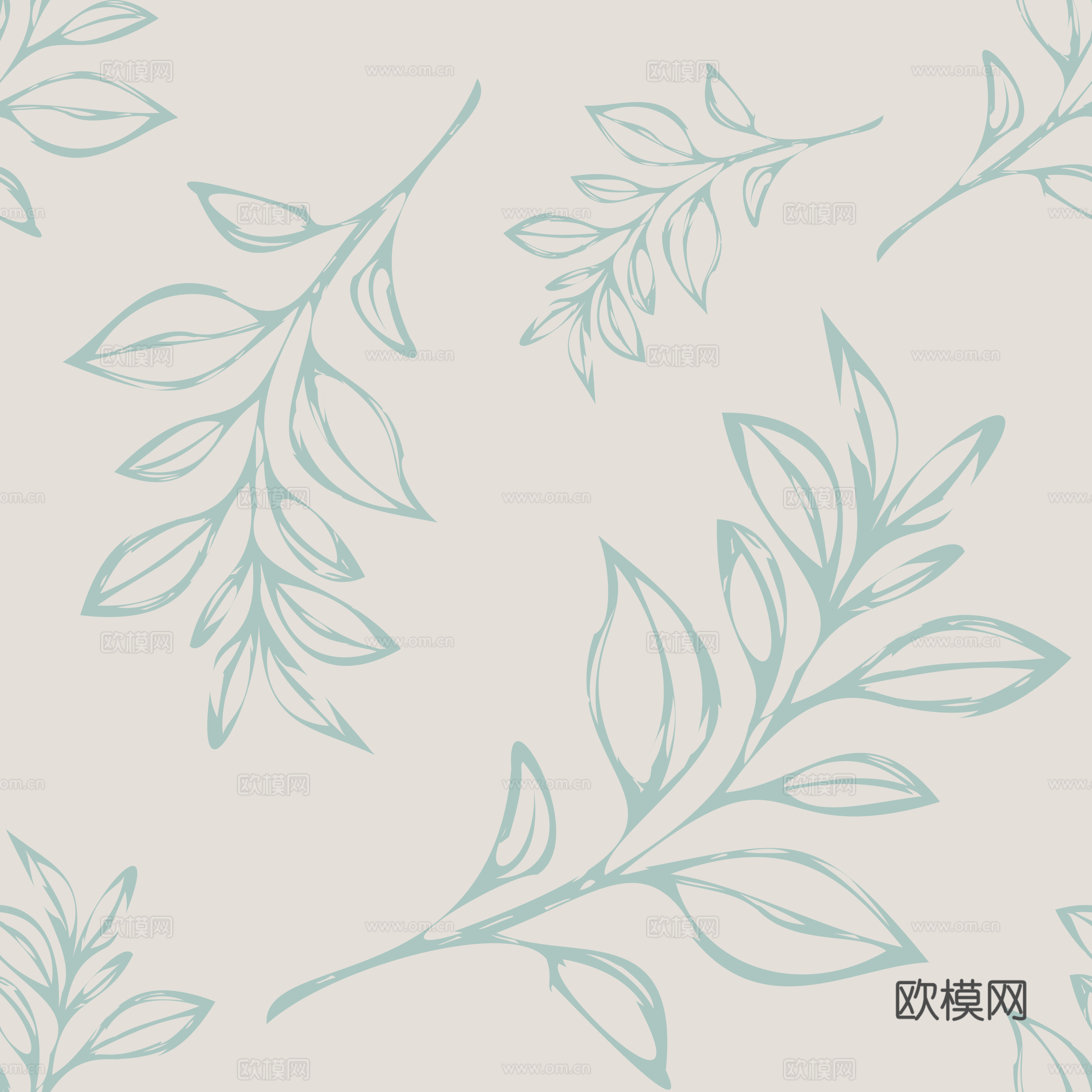 治愈系小清晰植物森系纹理图案肌理8