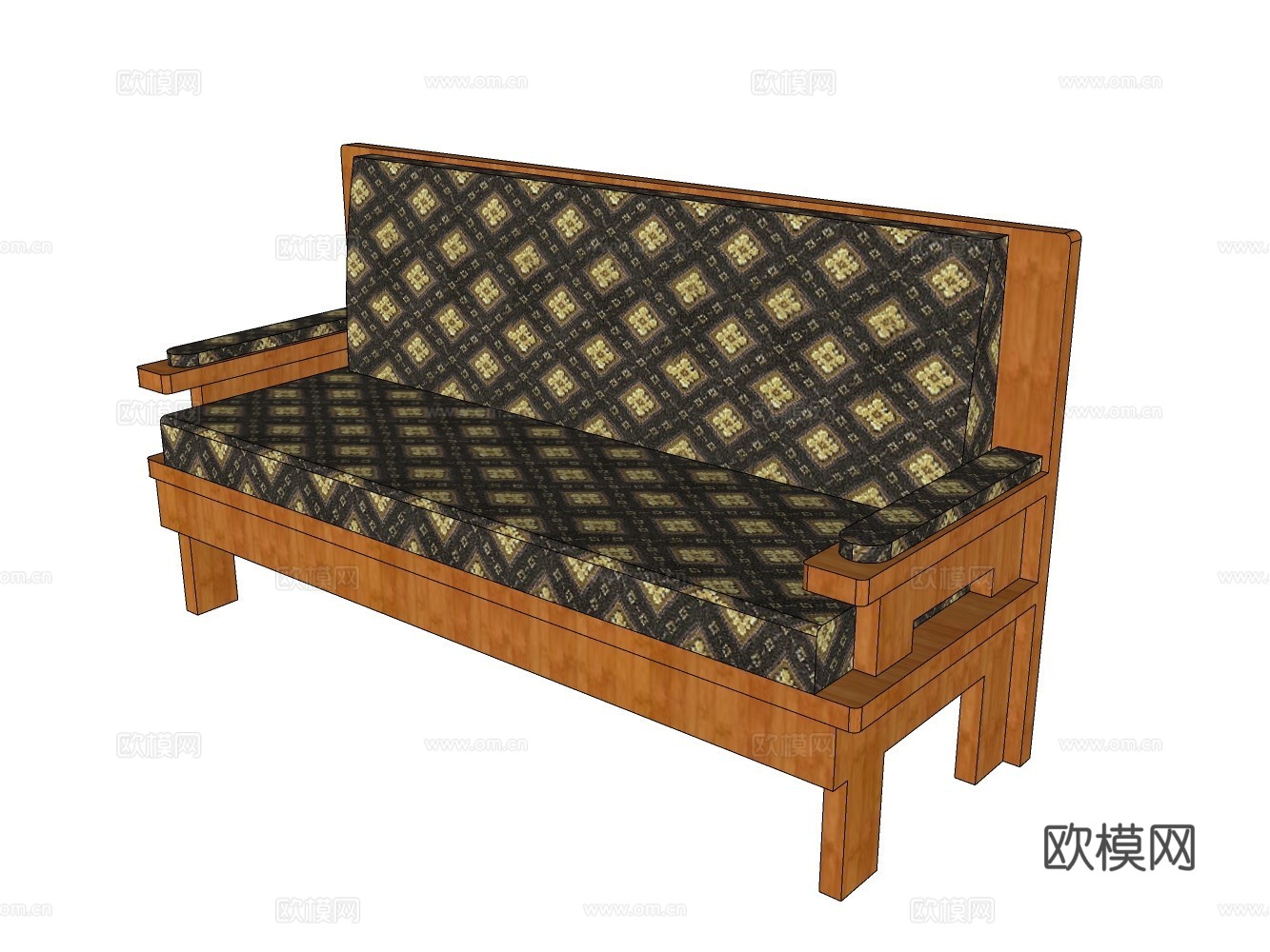 雕塑摆件动物设备家具小品su模型