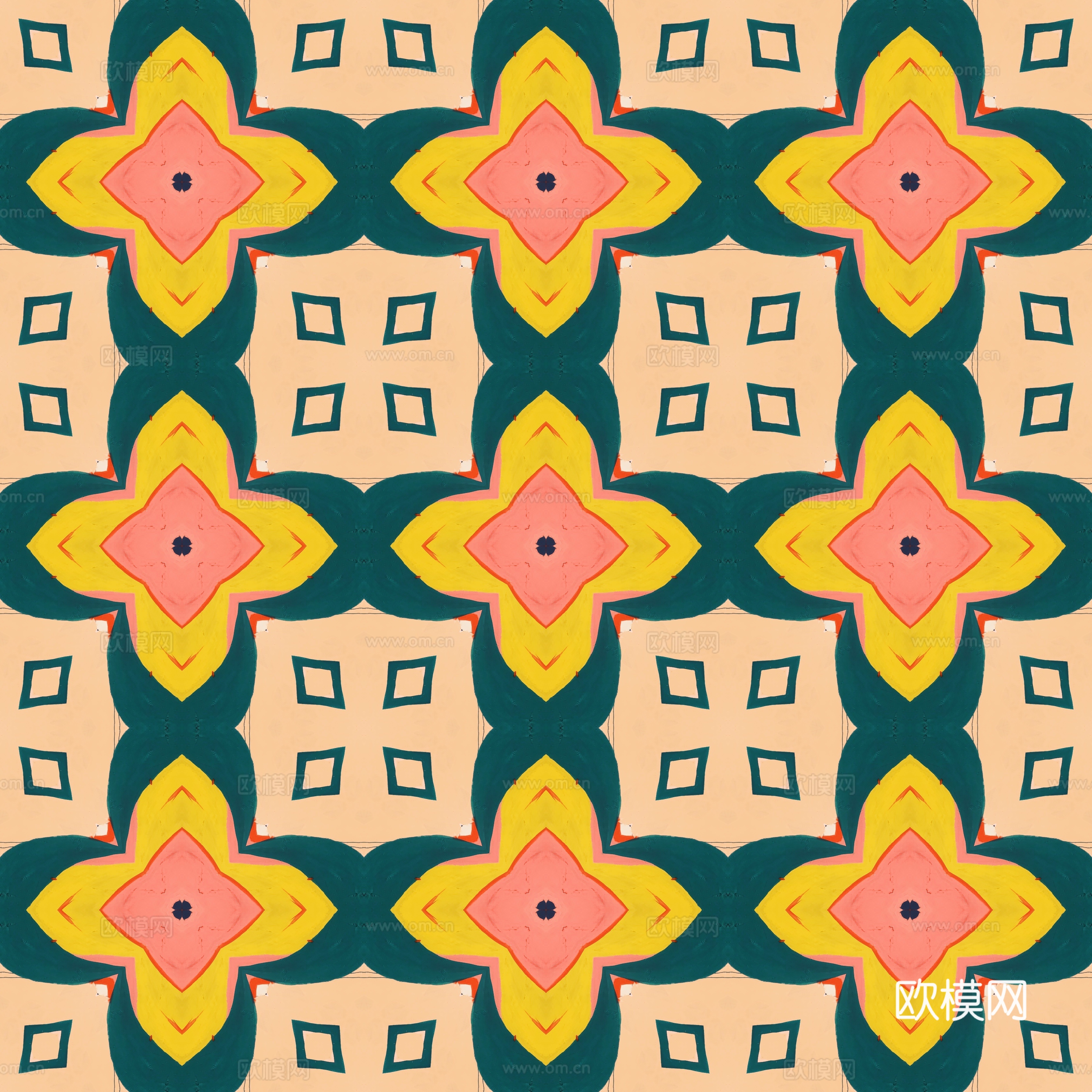 小清晰治愈系几何图案纹理肌理11