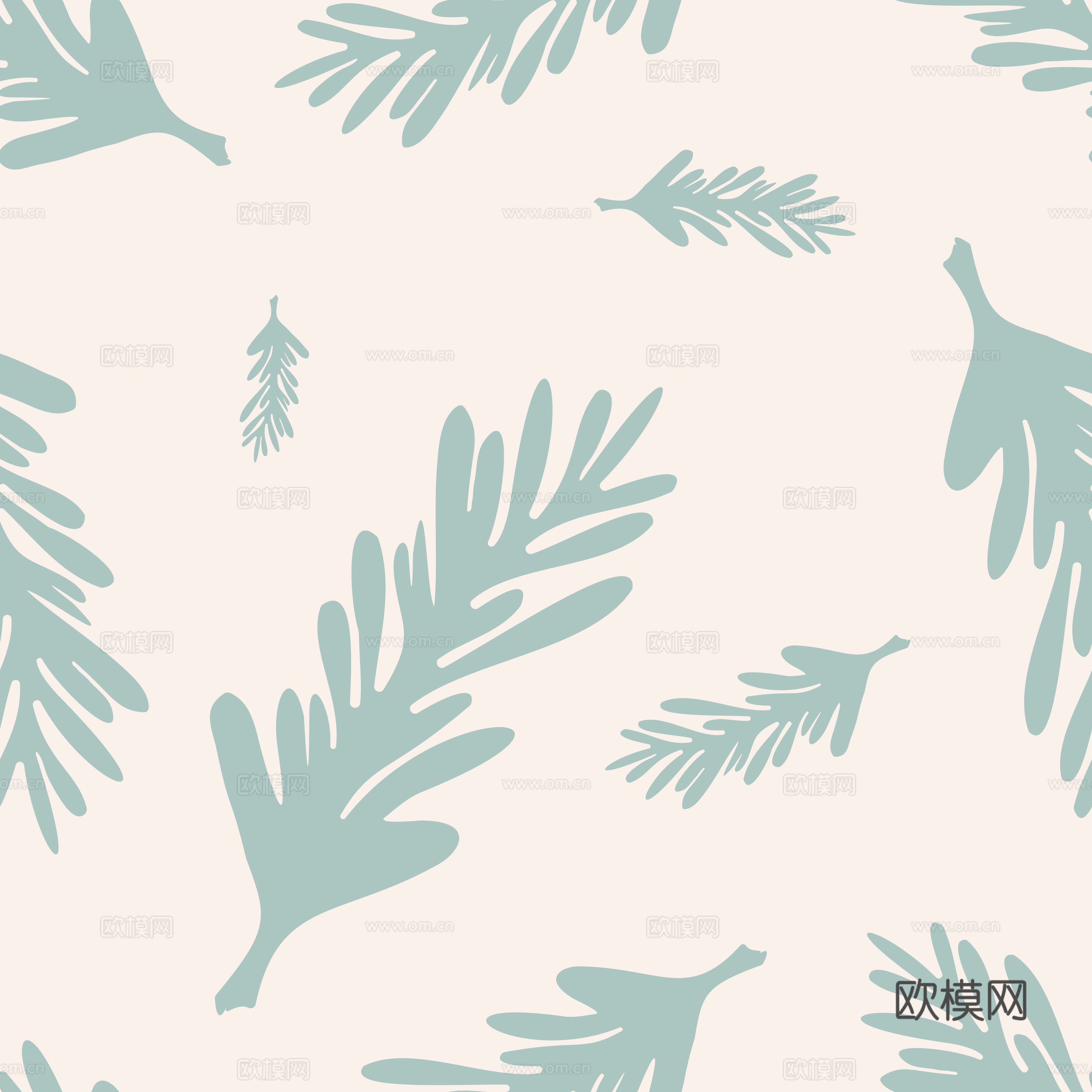 治愈系小清晰植物森系纹理图案肌理90